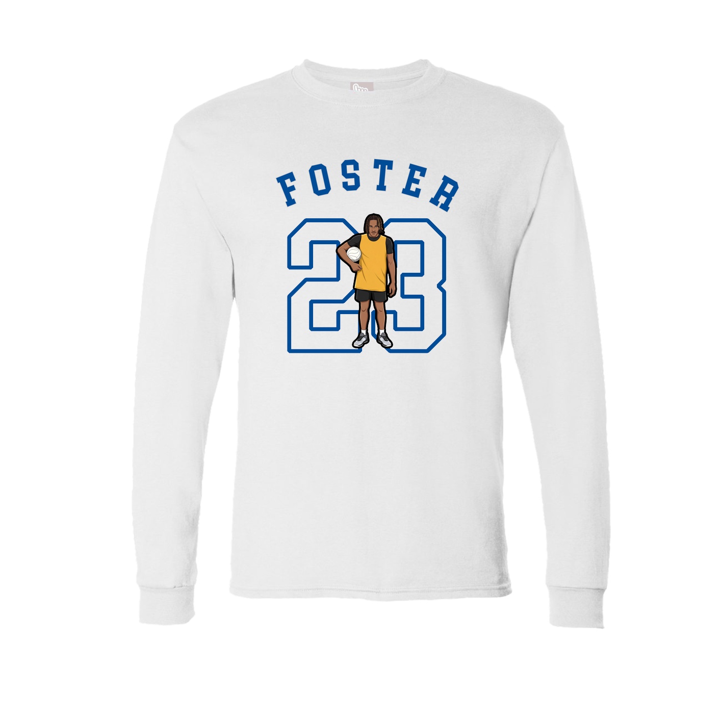 Long Sleeve Tee — Shirsey Arch in White