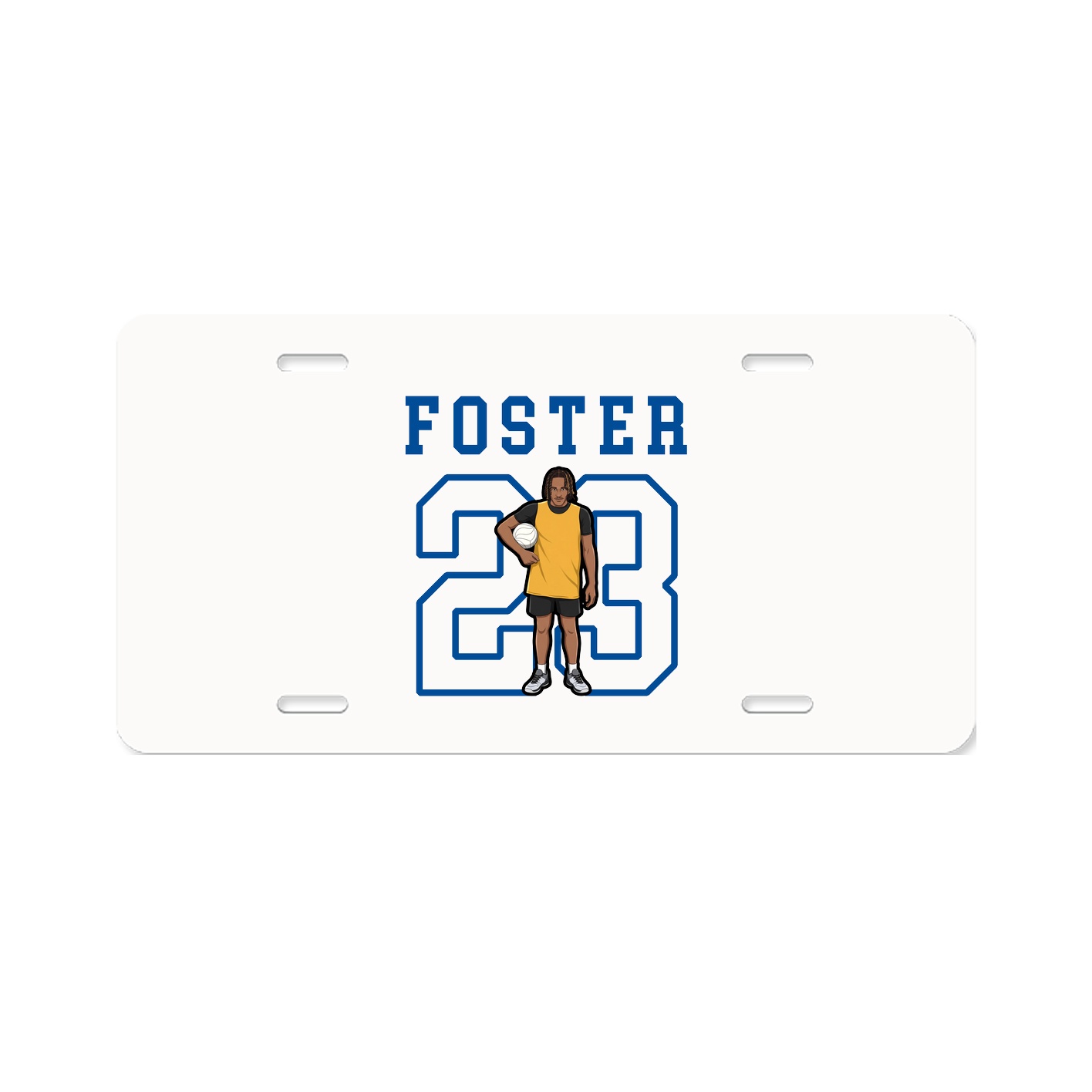 License Plate — Shirsey in Classic