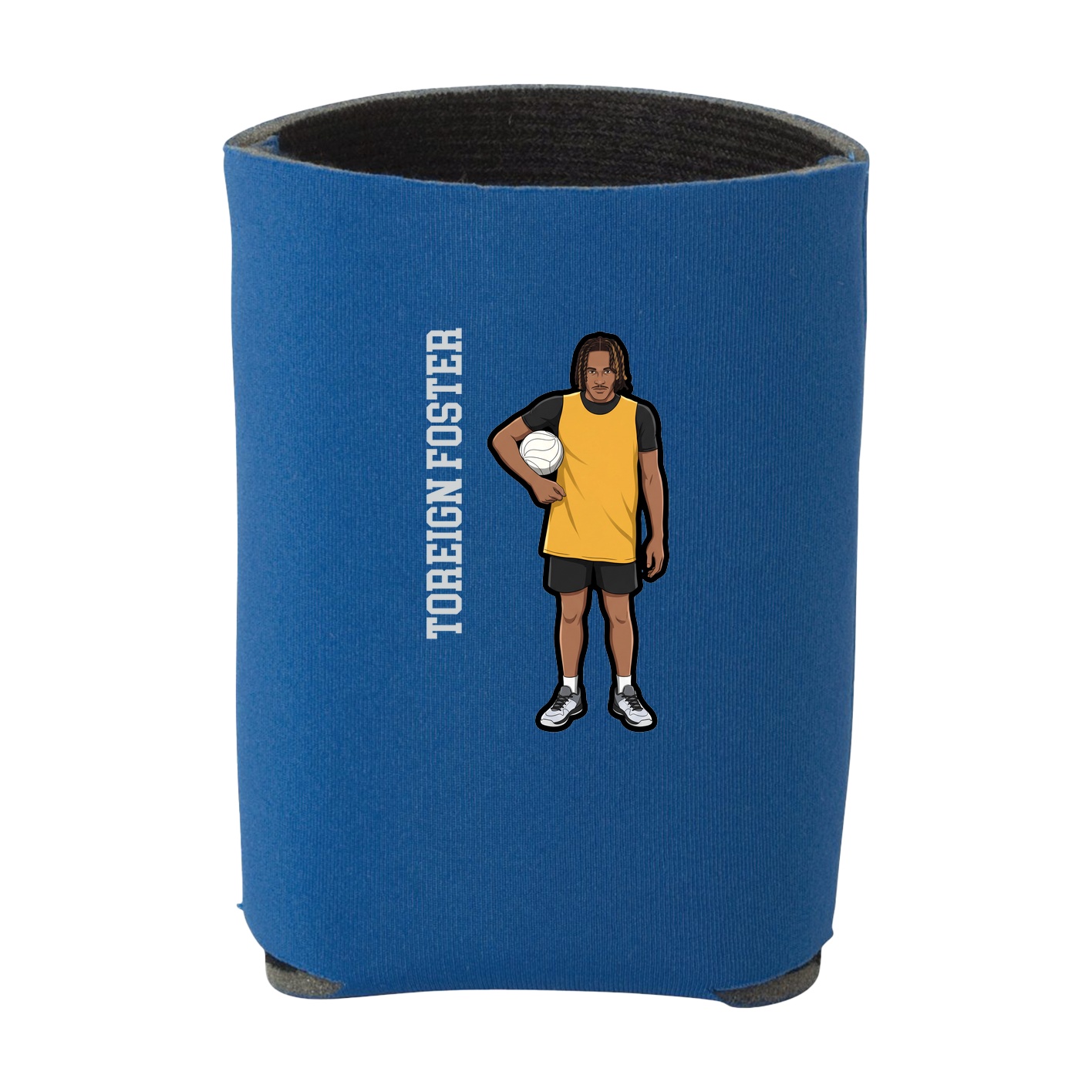 Can Holder — Name Vertical in Royal
