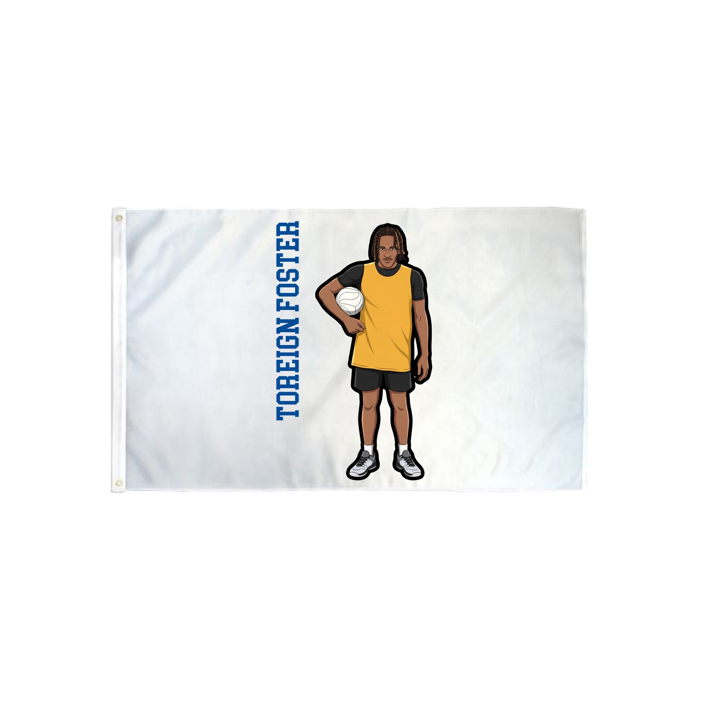 3x5 Flag — Name Vertical in Classic