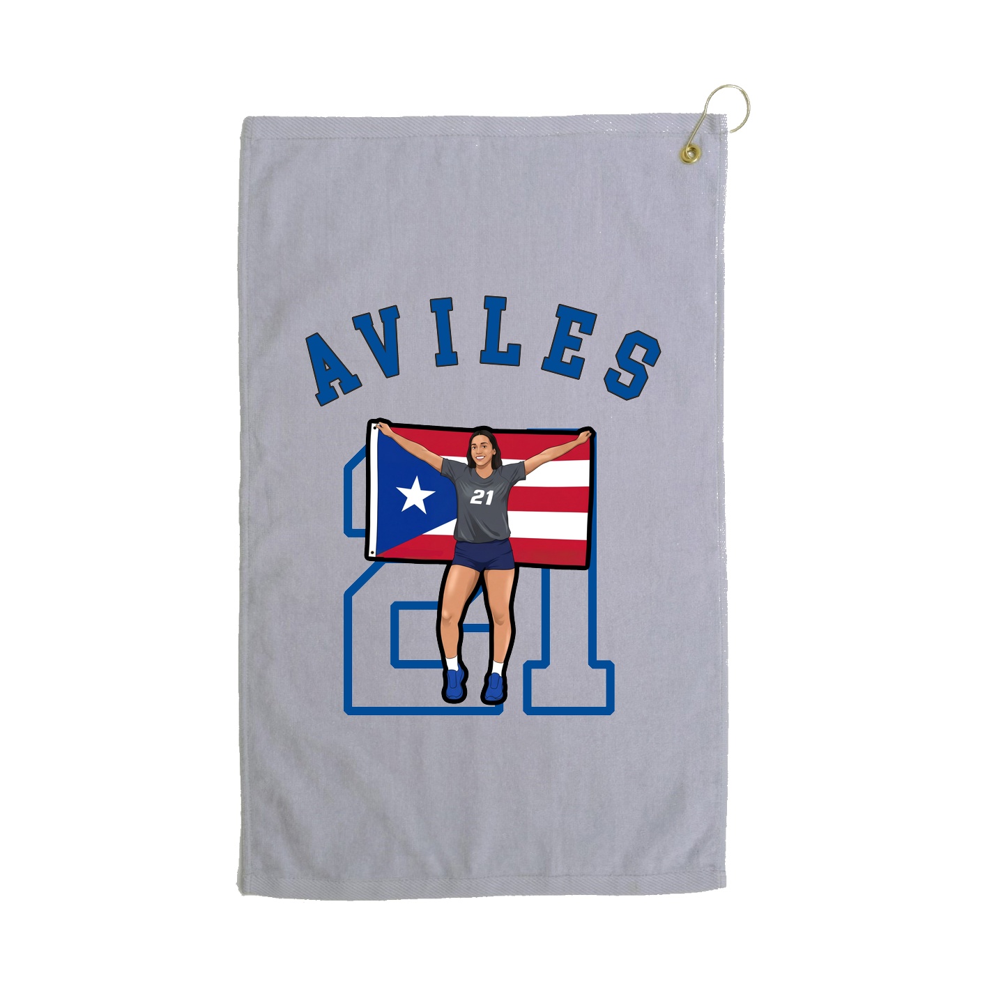 Terry Velour Golf Towel