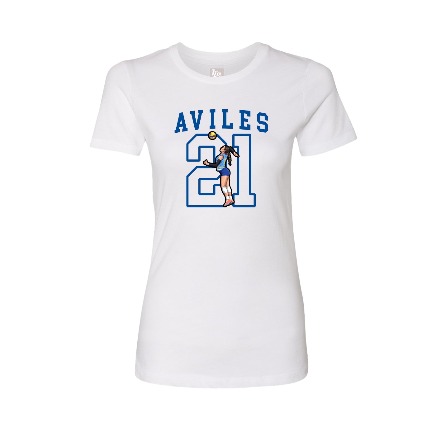 Fitted Women's Tee — Shirsey in White