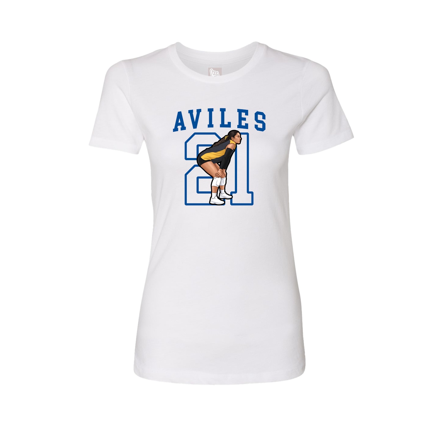 Fitted Women's Tee — Shirsey in White
