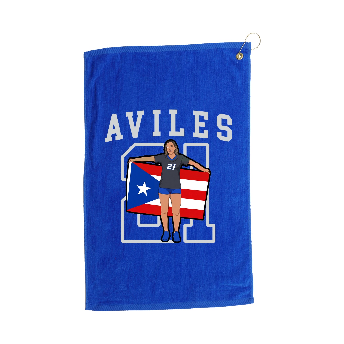 Golf Towel — Shirsey in Royal