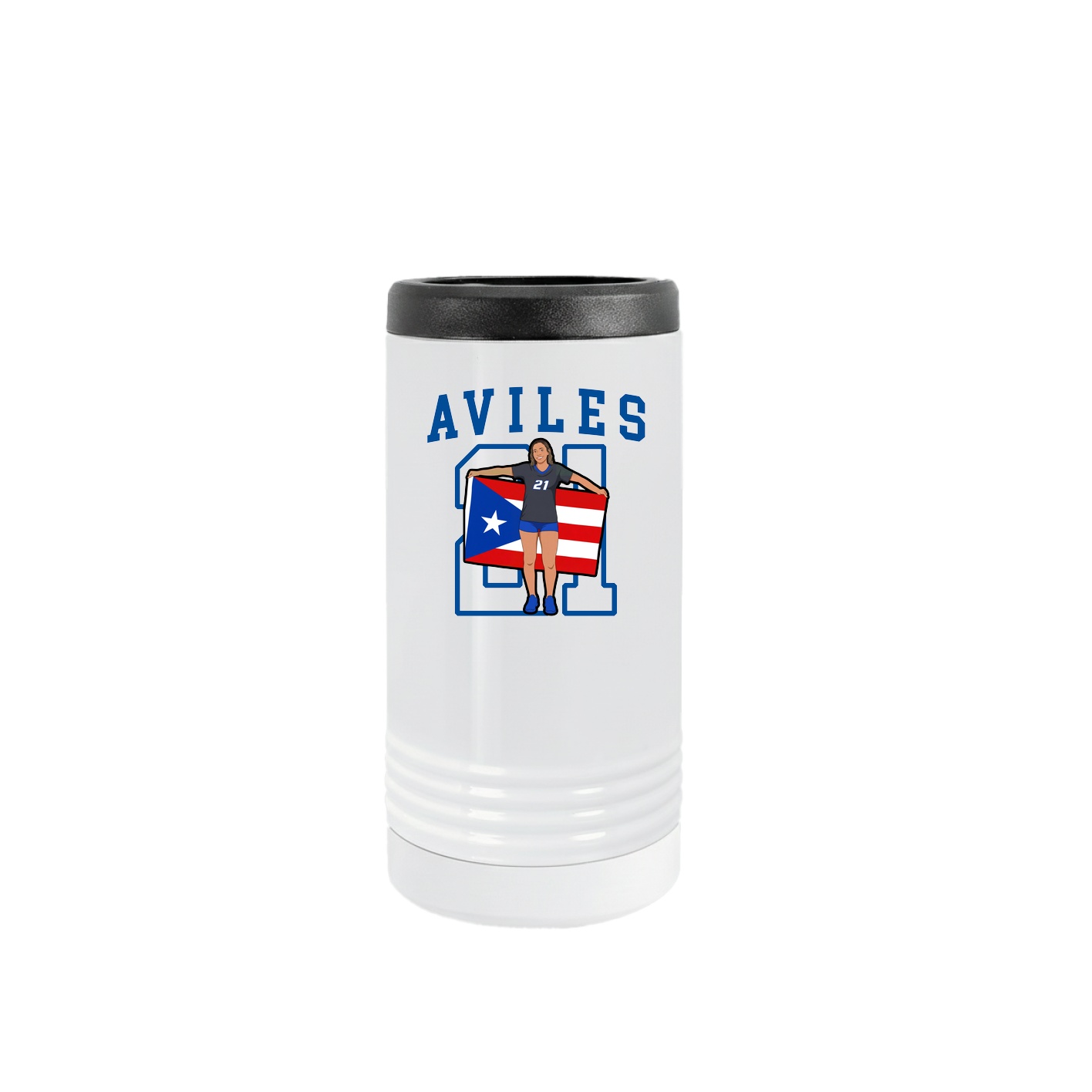 Slim Beverage Holder — Shirsey in White