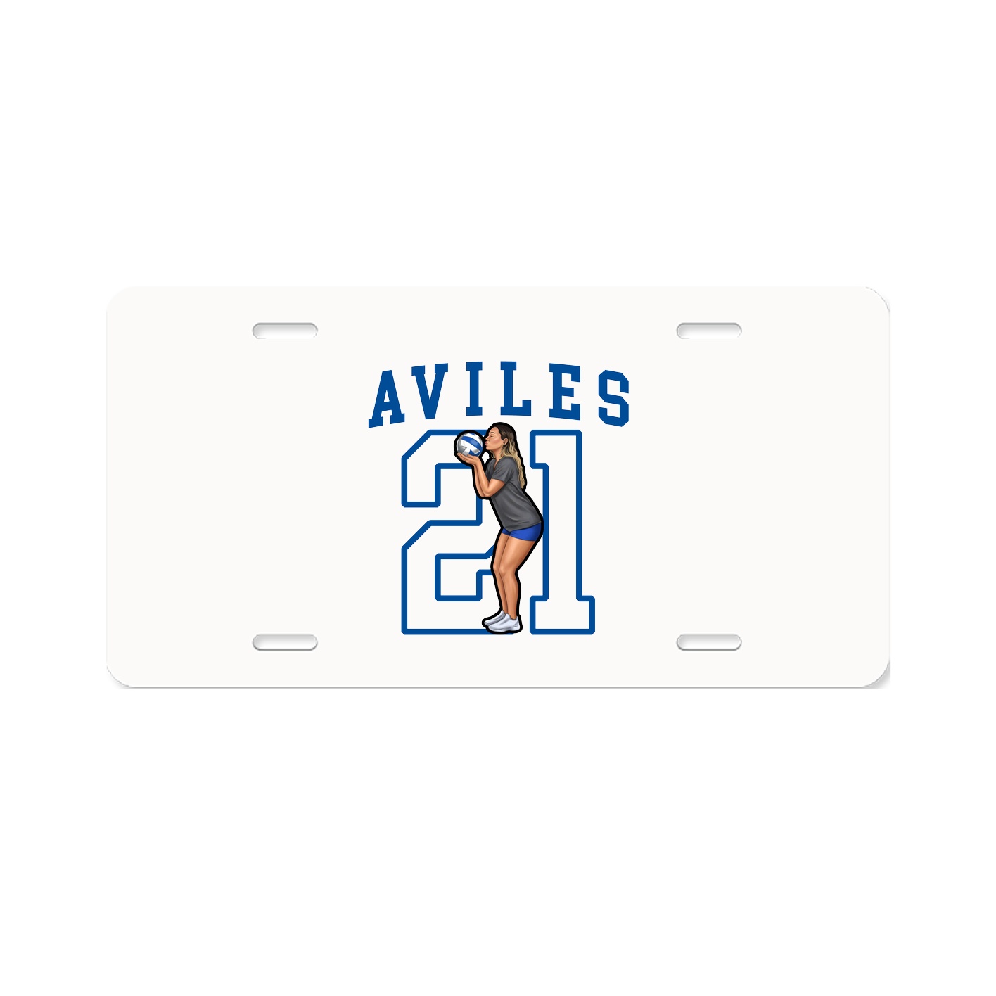 License Plate — Shirsey in Classic