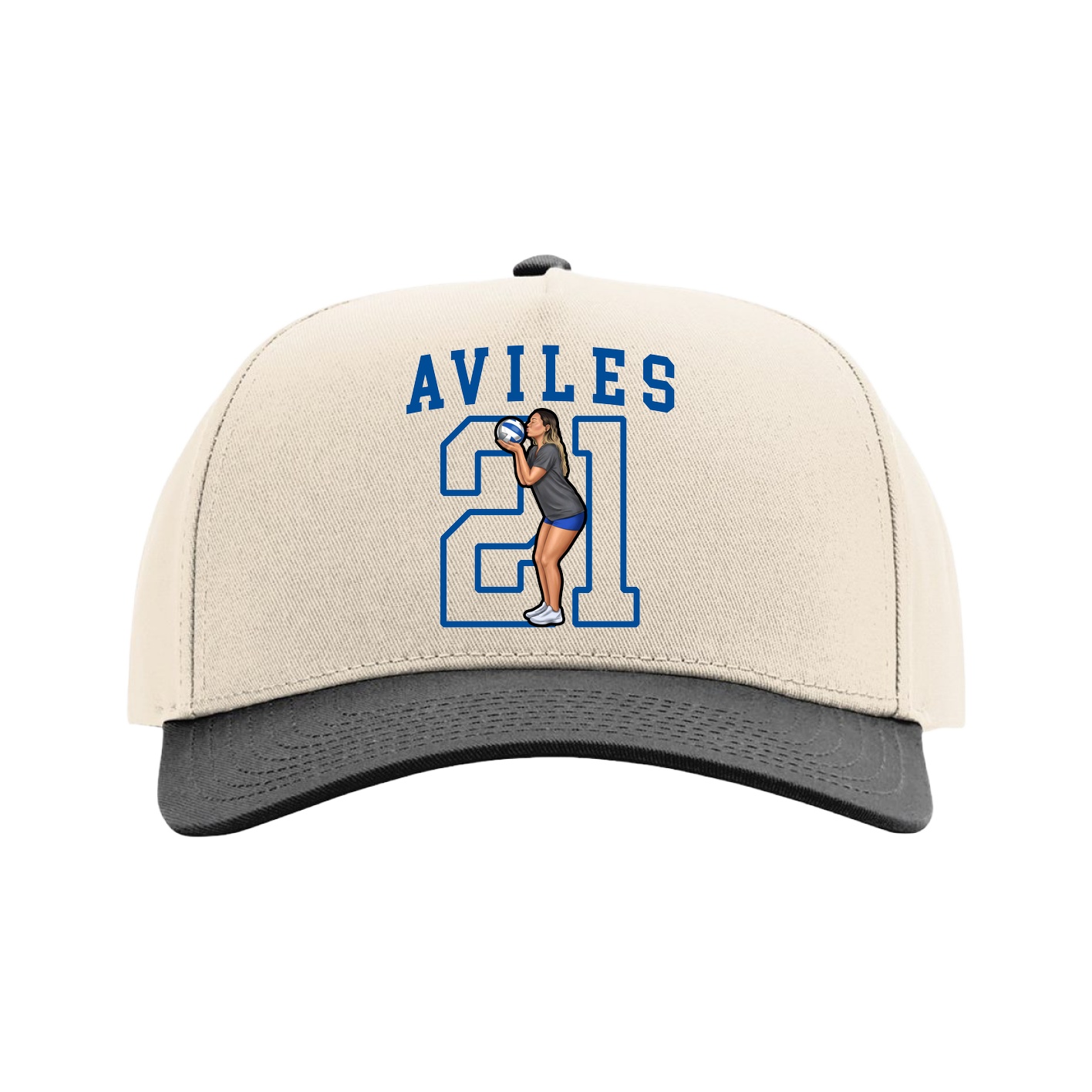 Full Fabric Five-Panel Champ Cap