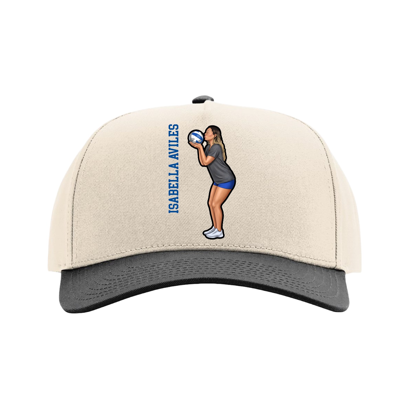 Full Fabric Five-Panel Champ Cap