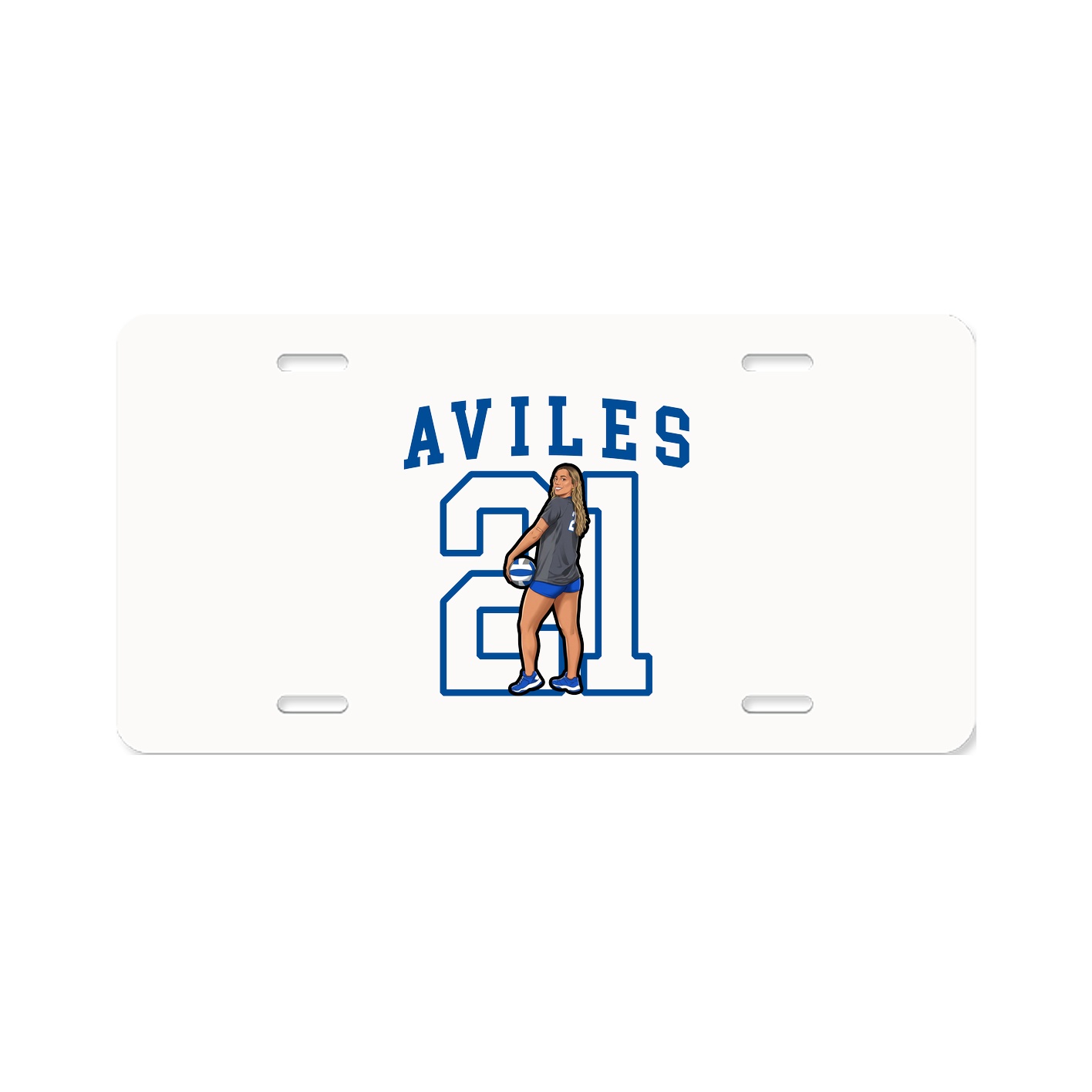 License Plate — Shirsey in Classic