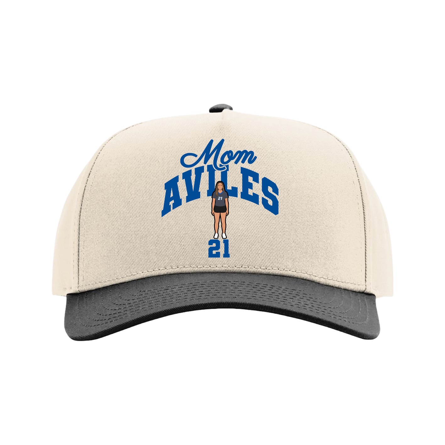 Full Fabric Five-Panel Champ Cap