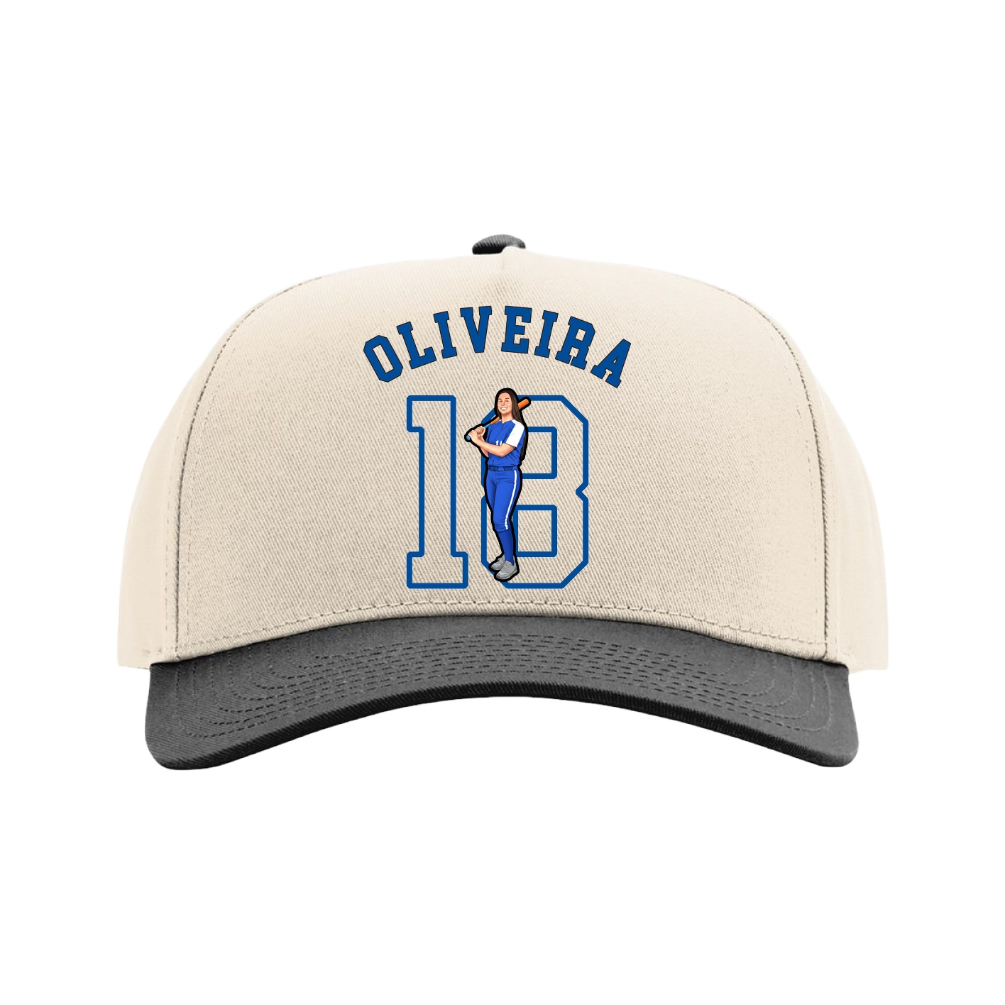 Full Fabric Five-Panel Champ Cap