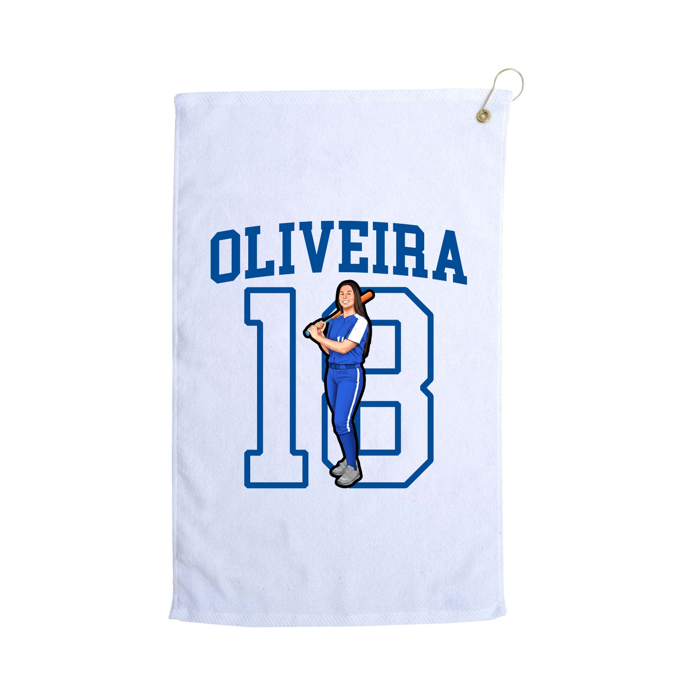 Golf Towel — Shirsey in White
