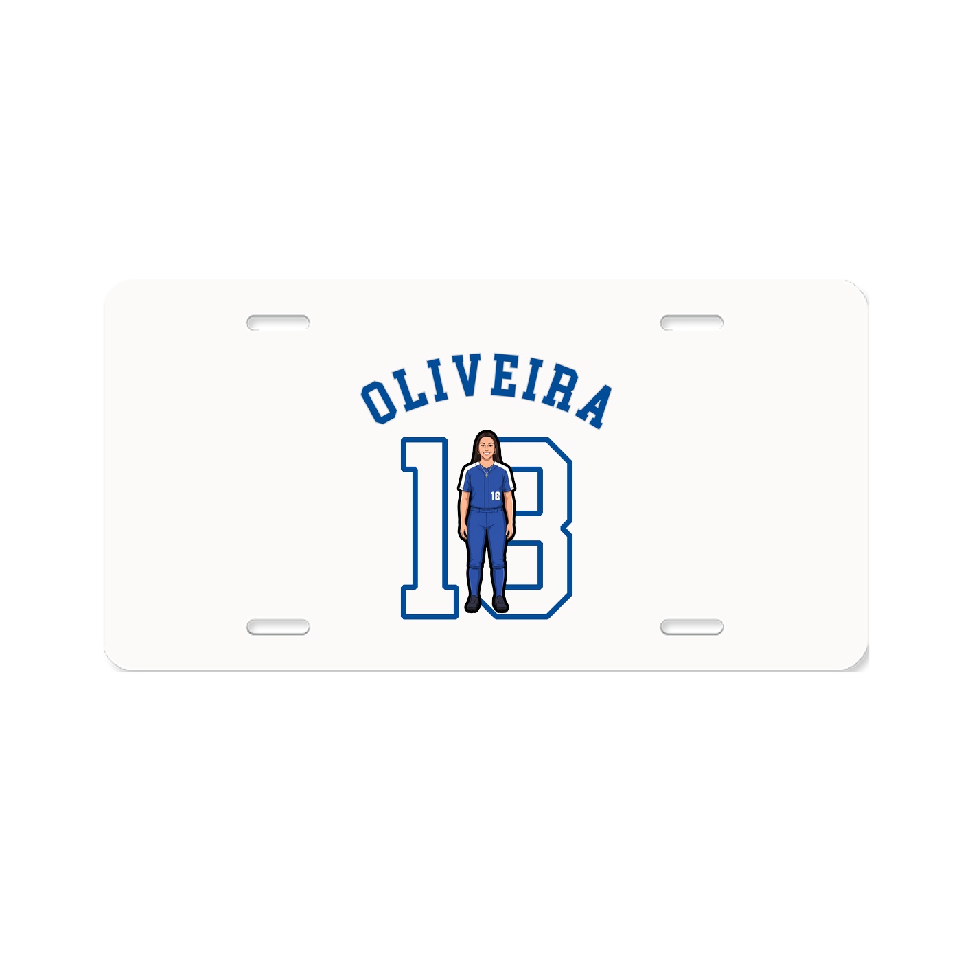 License Plate — Shirsey Arch in Classic