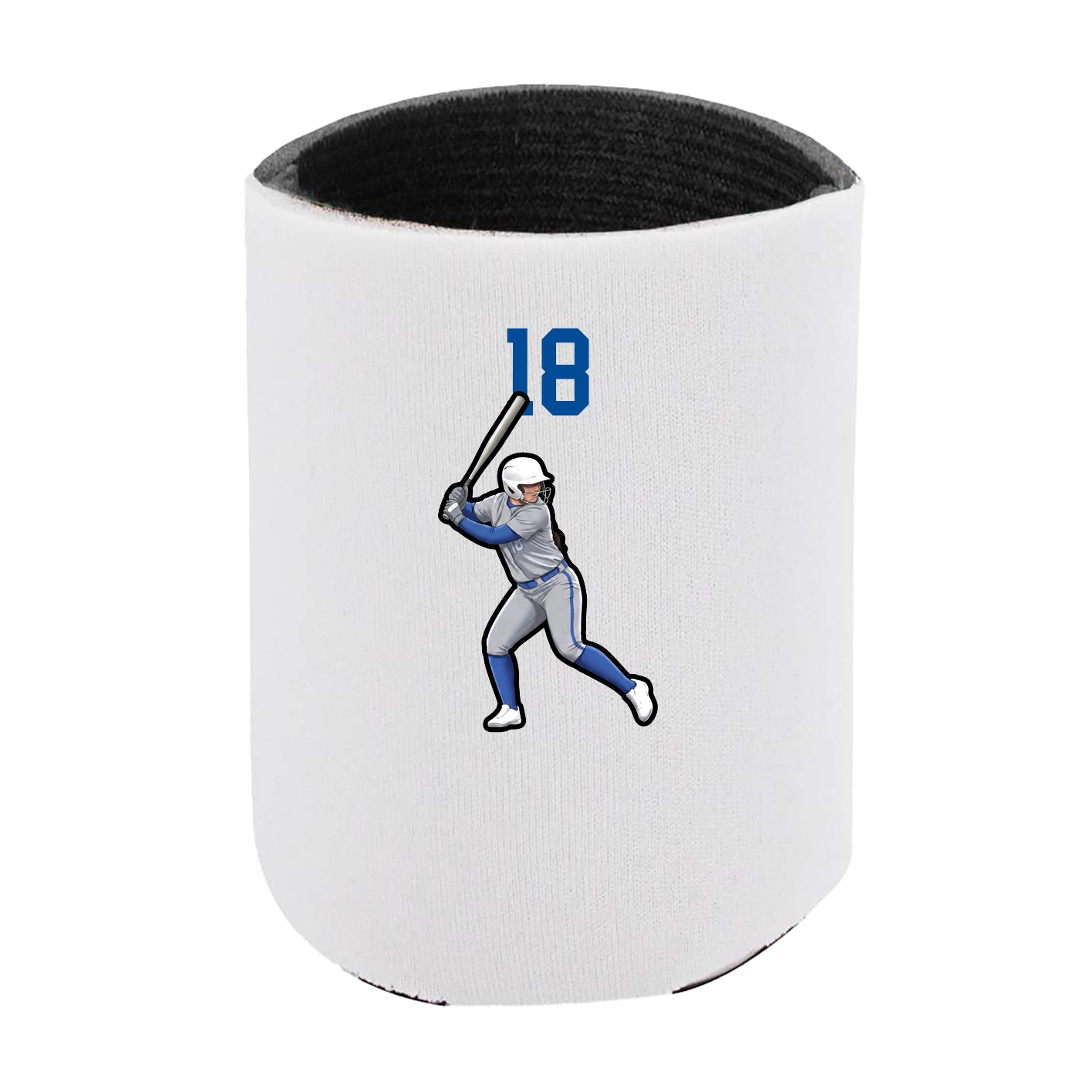 Can Holder — Number Top in White