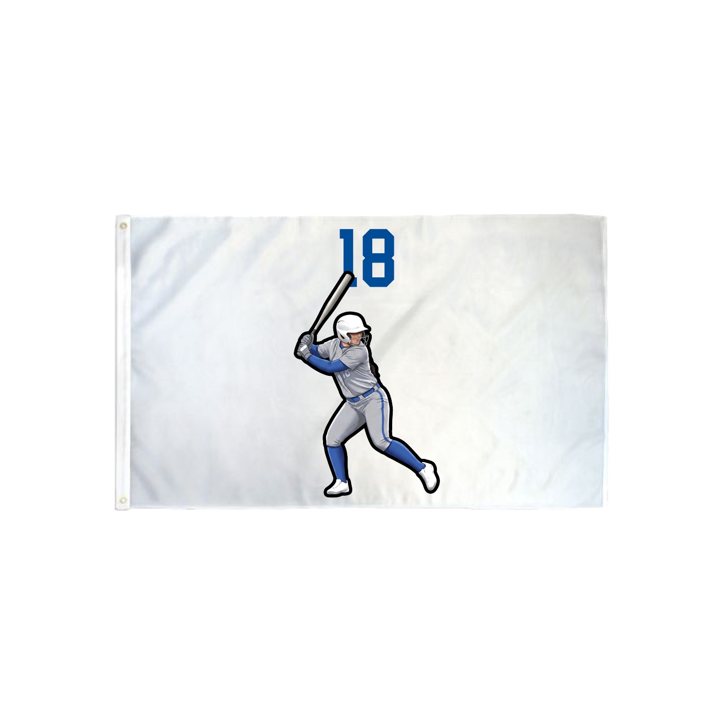 3x5 Flag — Number Top in Classic