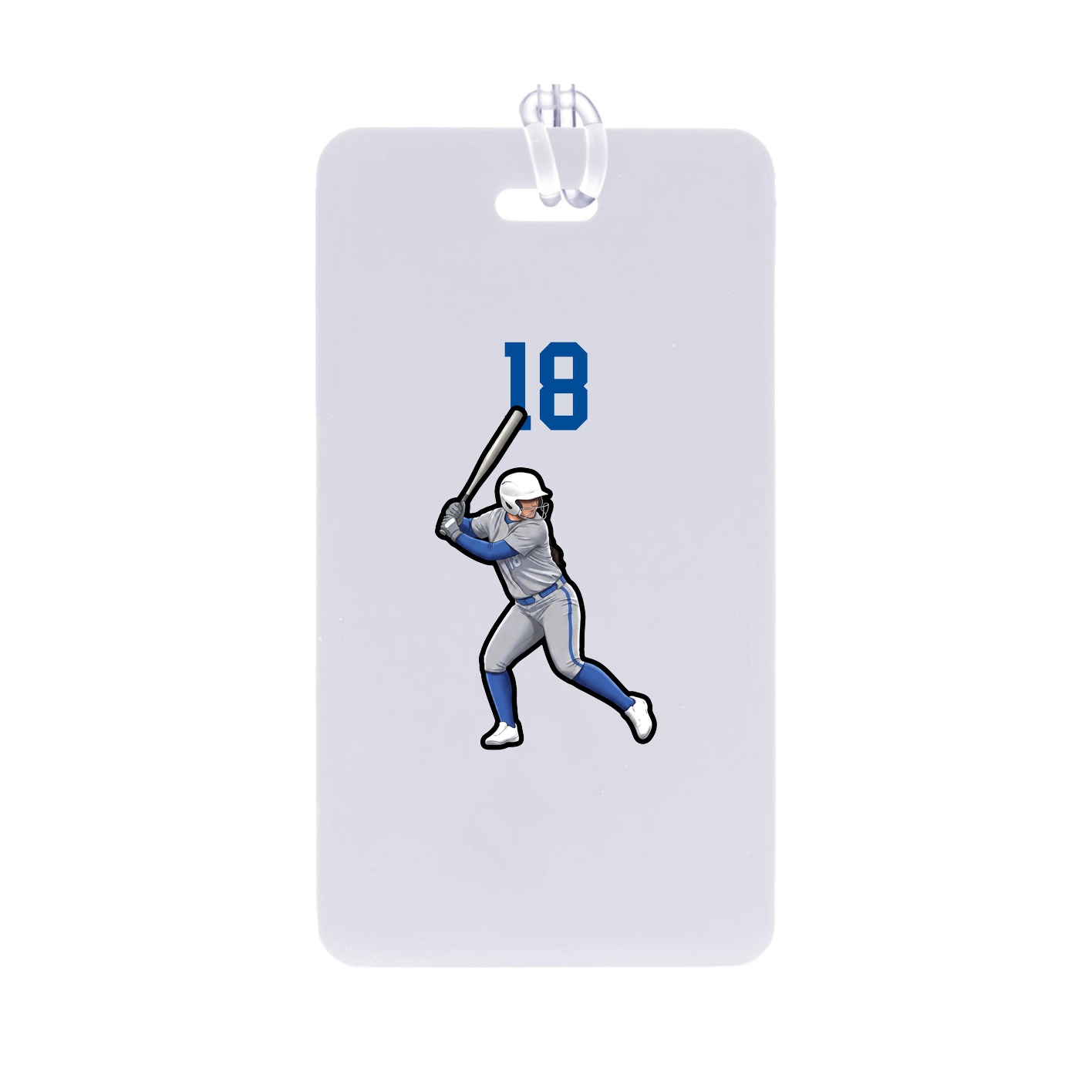 Bag Tag — Number Top in Classic