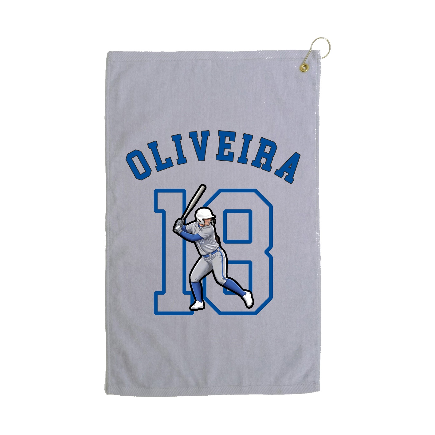 Golf Towel — Shirsey Arch in Grey
