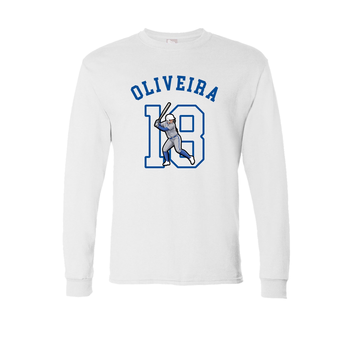 Long Sleeve Tee — Shirsey Arch in White