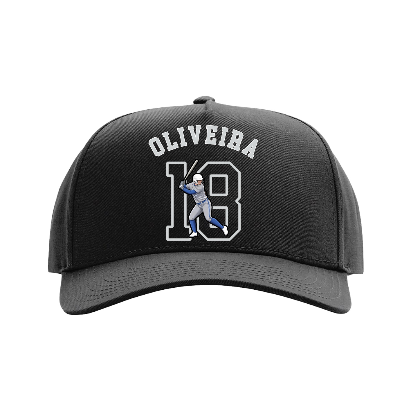 Full Fabric Five-Panel Champ Cap