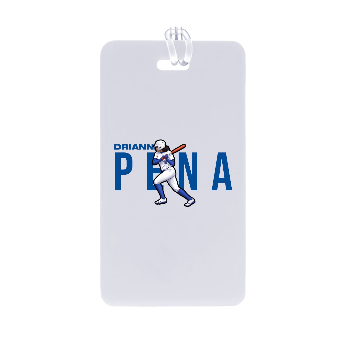 Bag Tag — Player Name in Classic