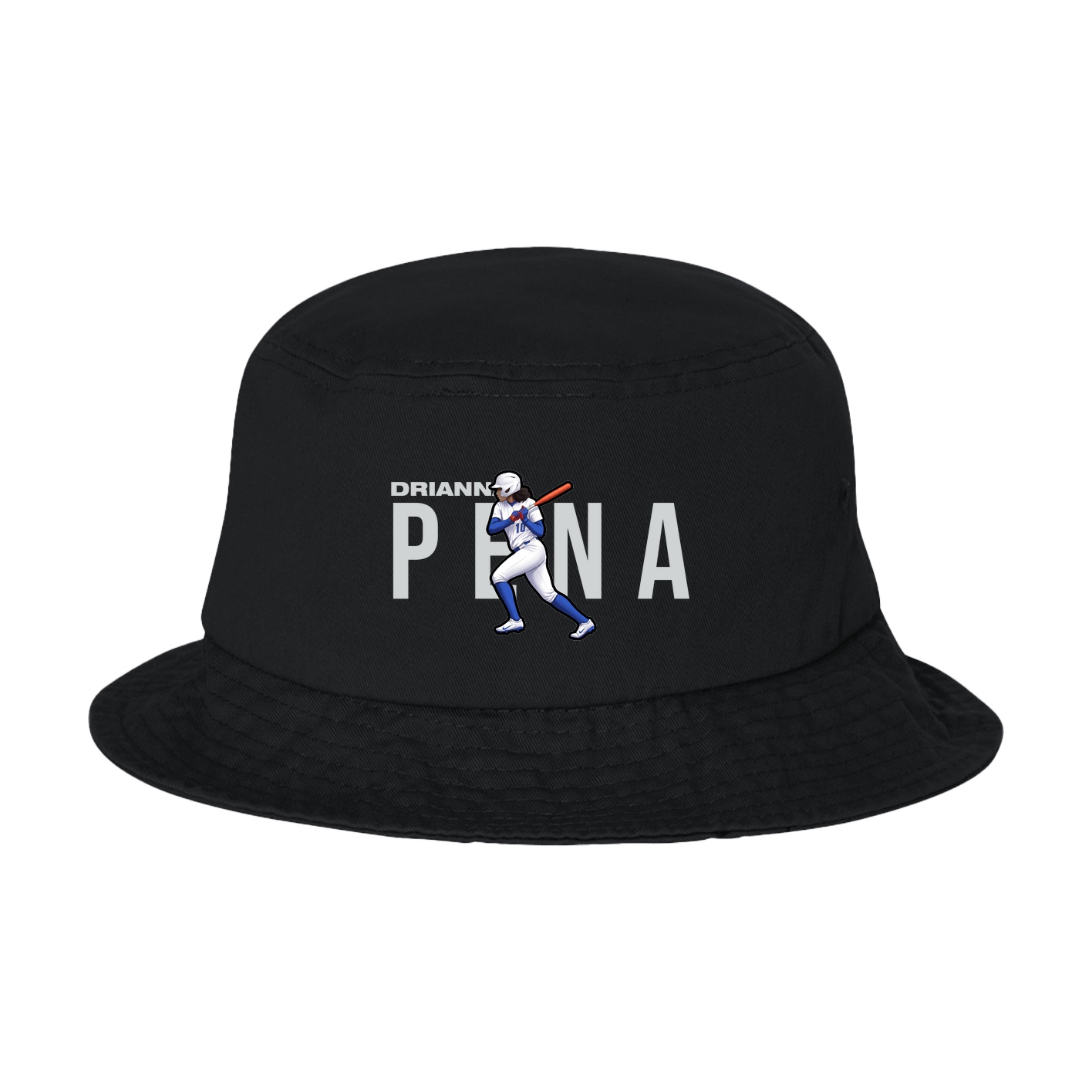 Bucket Cap — Player Name in Black