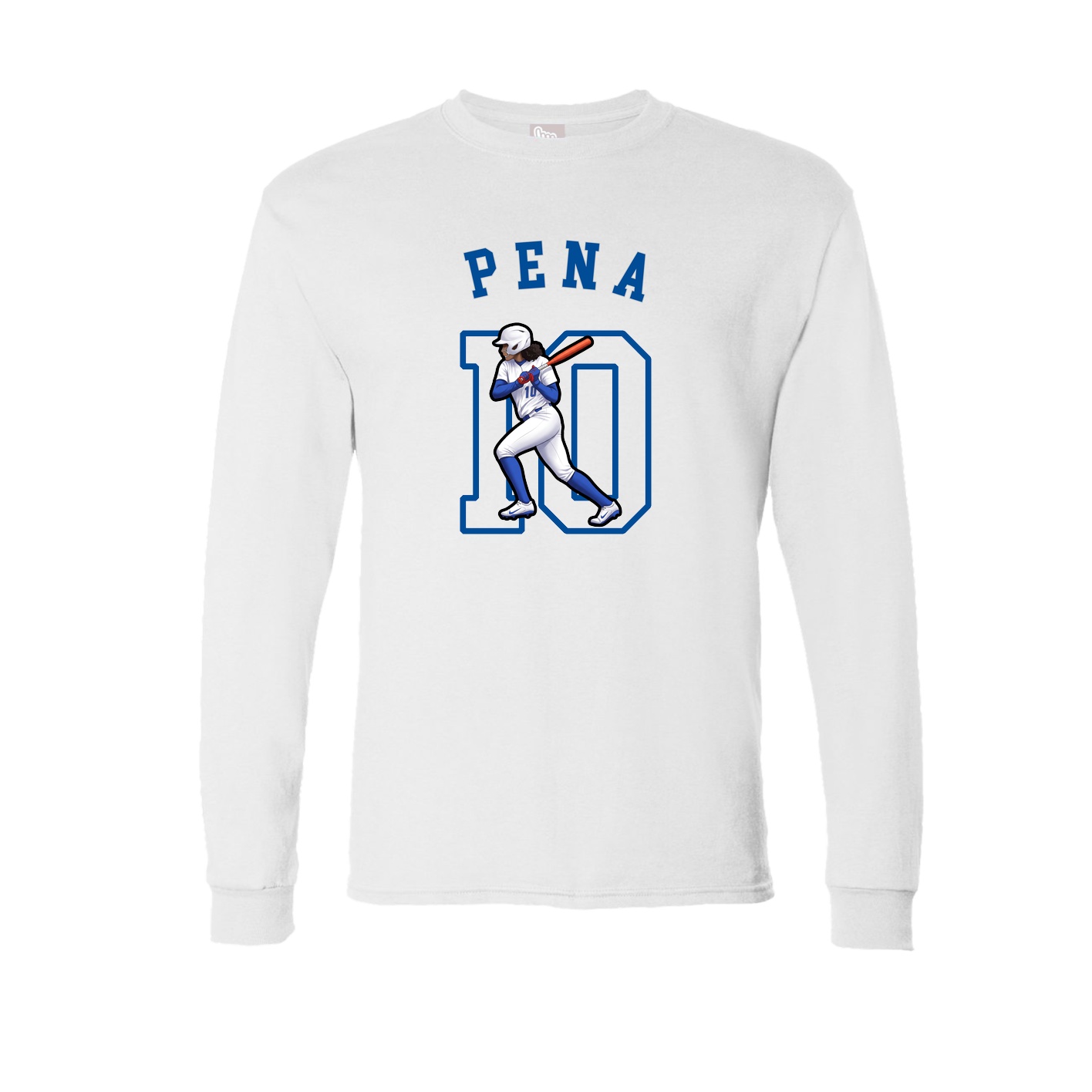 Long Sleeve Tee — Shirsey Arch in White