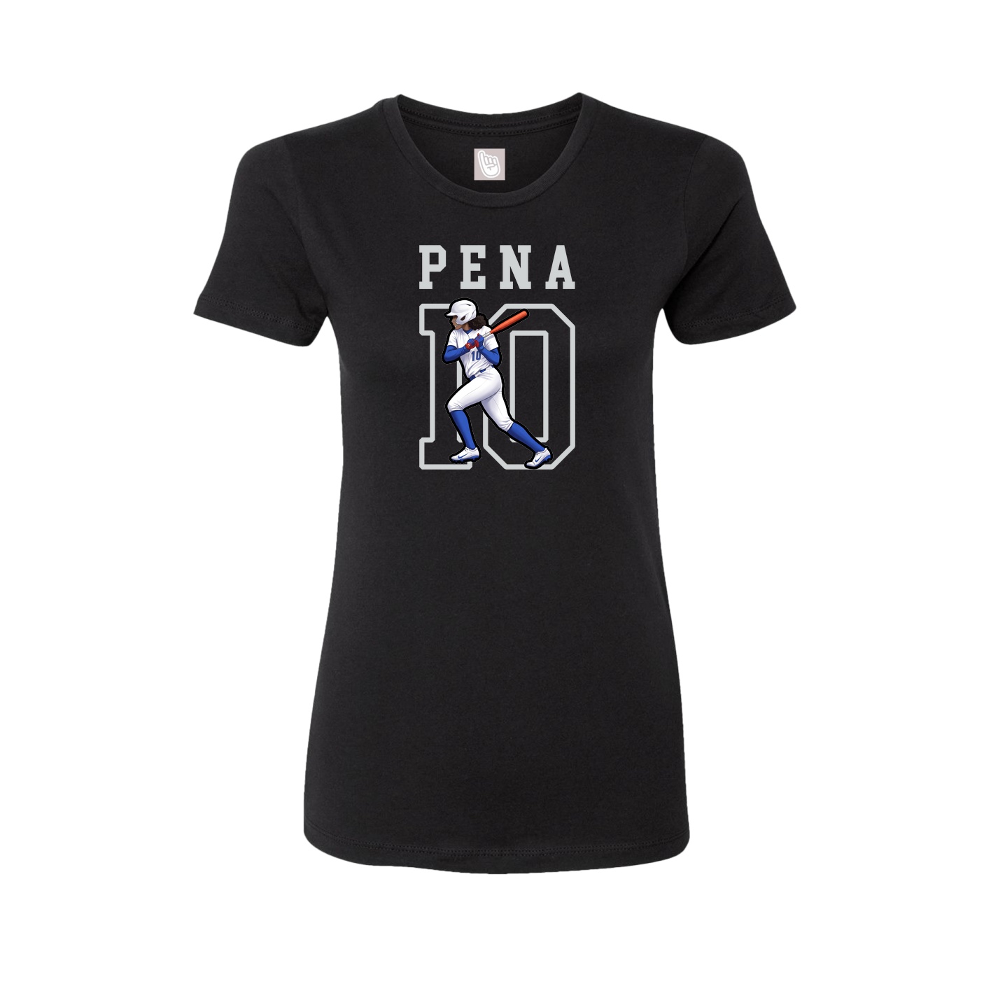 Fitted Women's Tee — Shirsey in Black