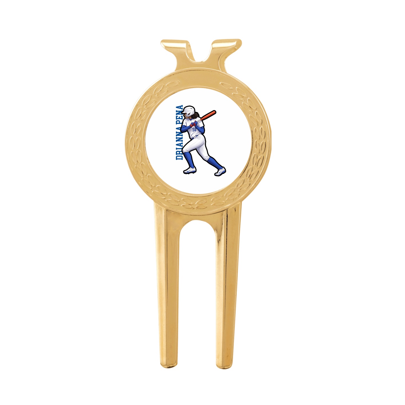 Divot Tool with Ball Marker — Name Vertical in Classic
