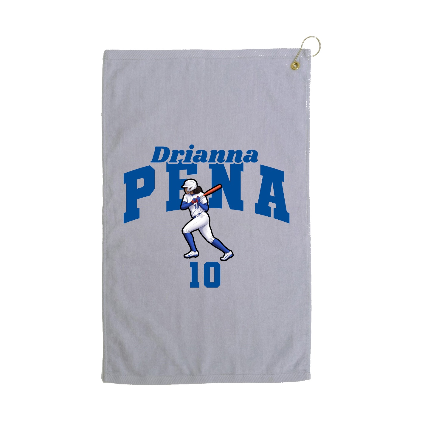 Golf Towel — Signature Arch in Grey