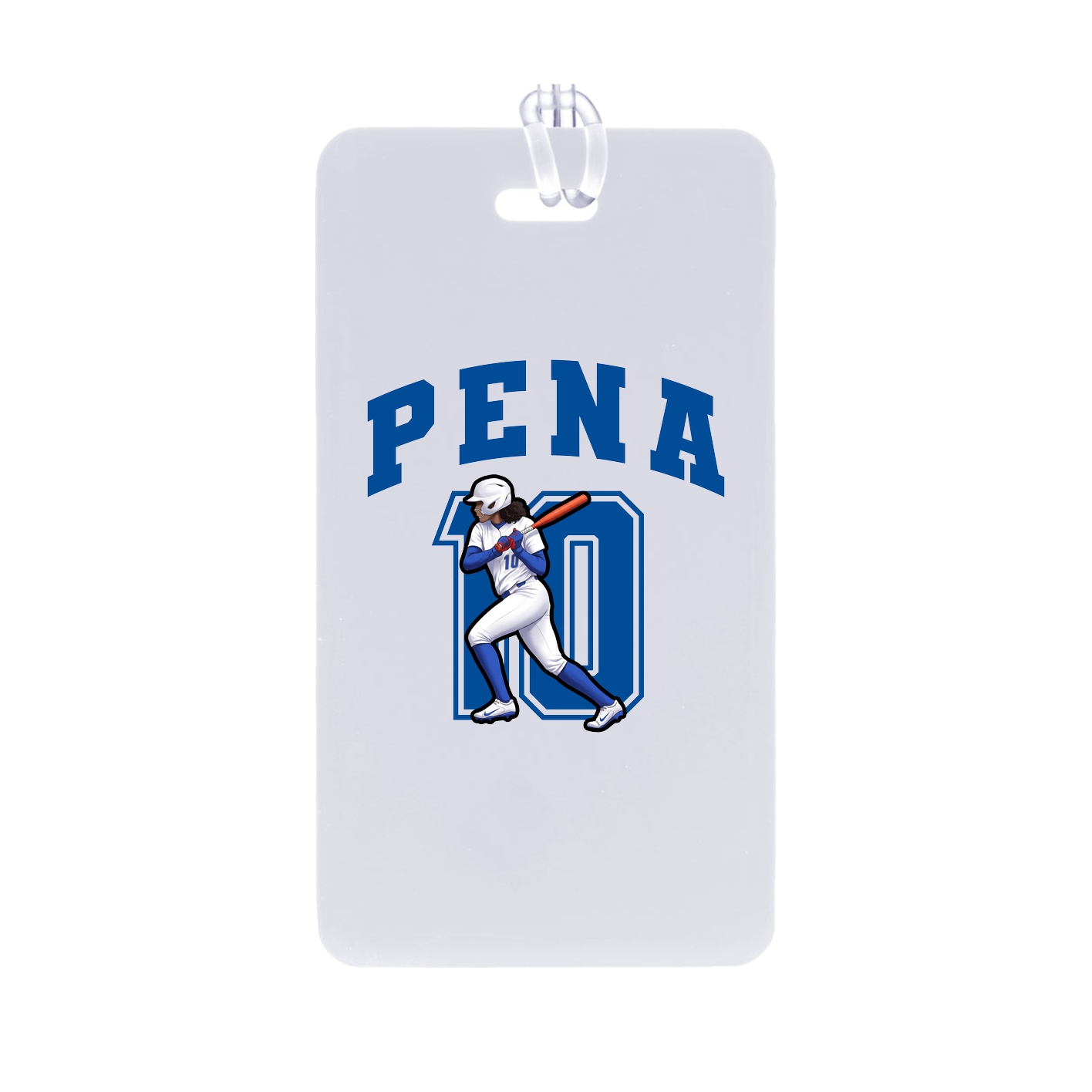Bag Tag — Number in Classic