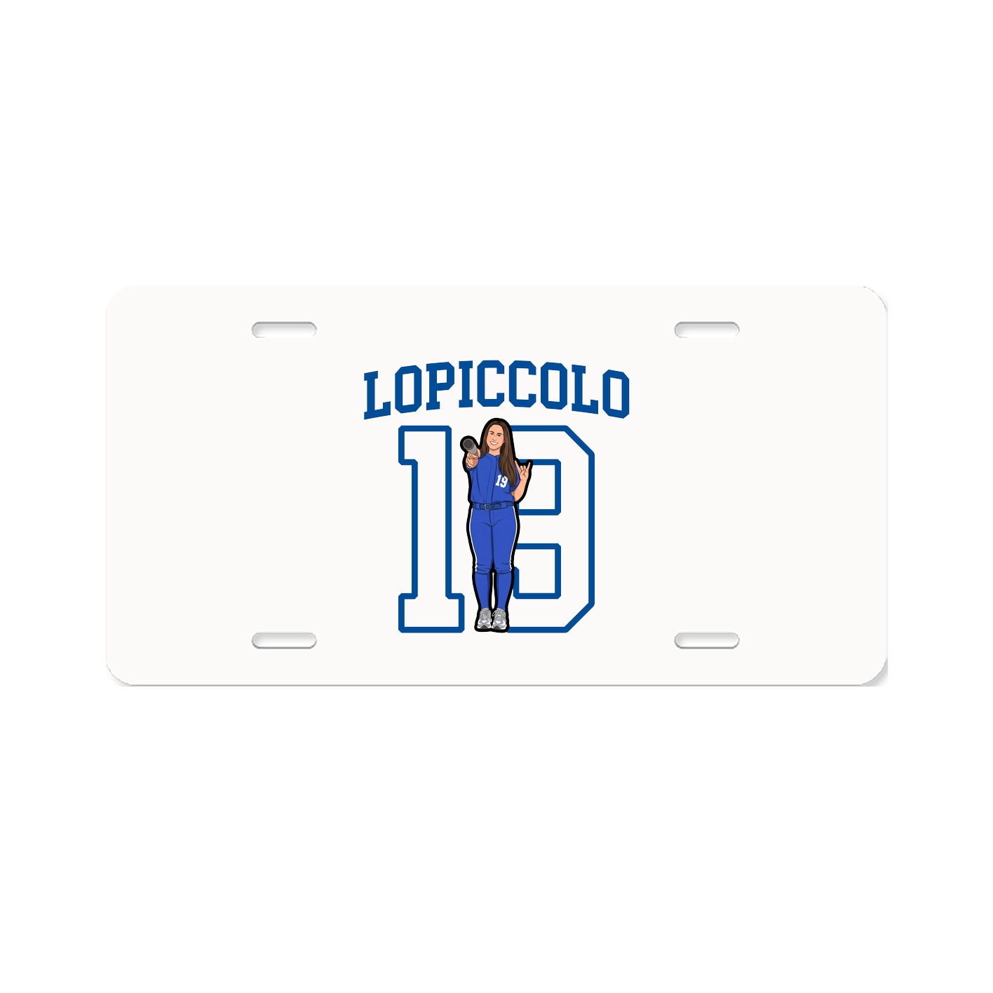 License Plate — Shirsey in Classic