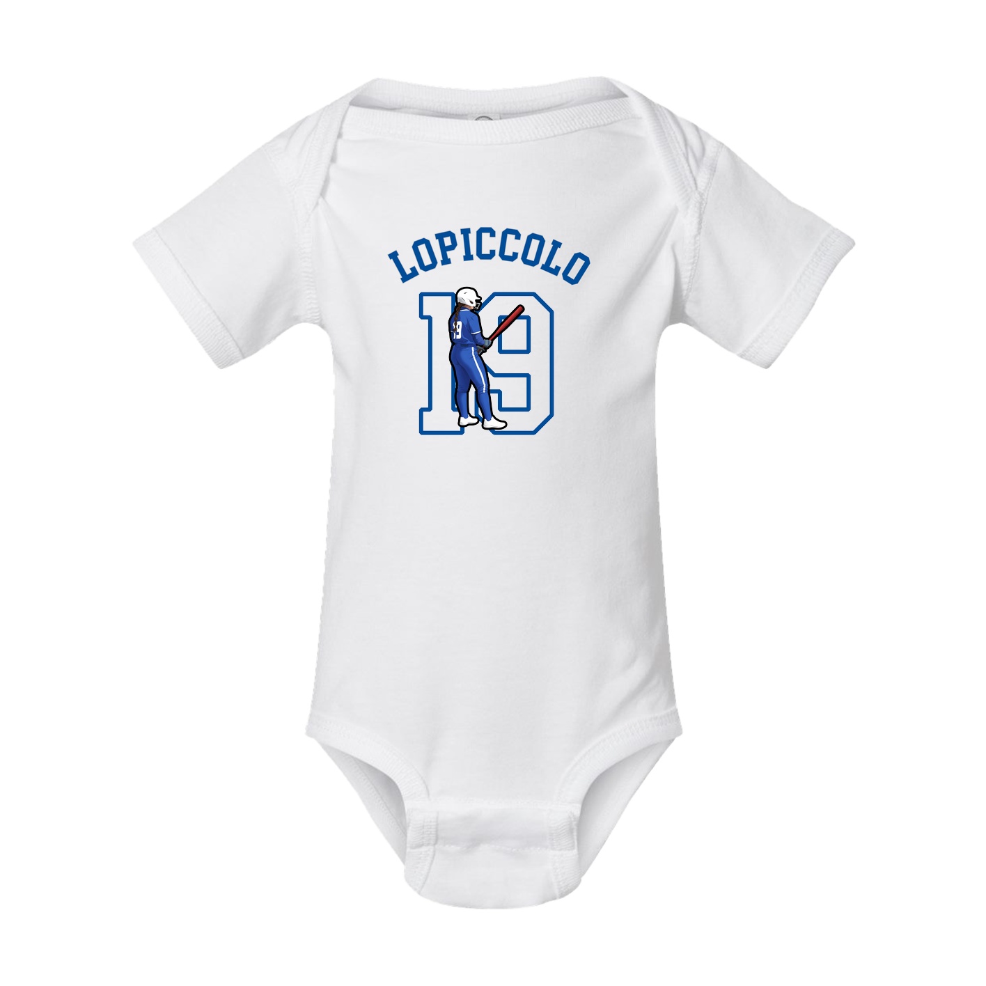 Baby Onesie — Shirsey Arch in White