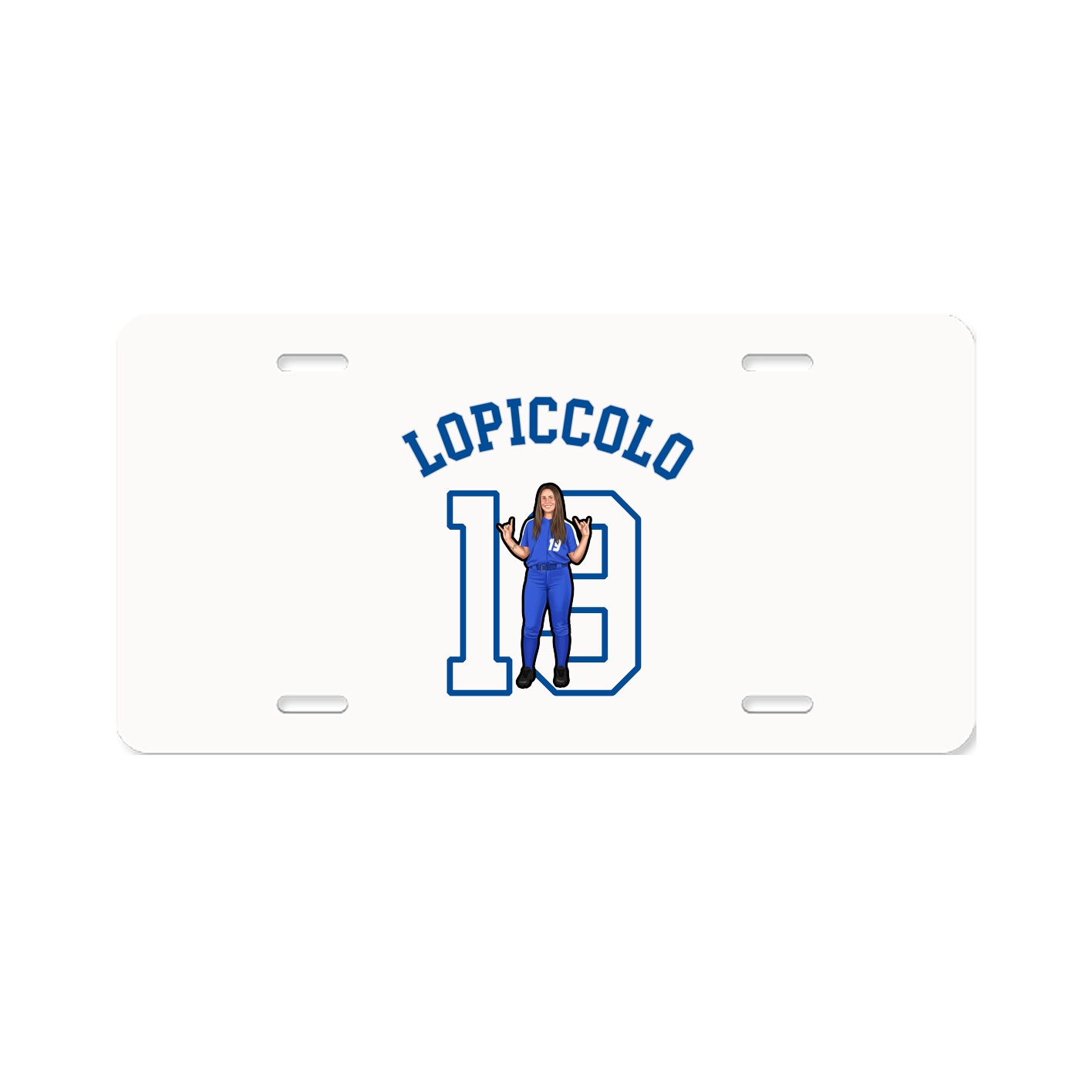 License Plate — Shirsey Arch in Classic
