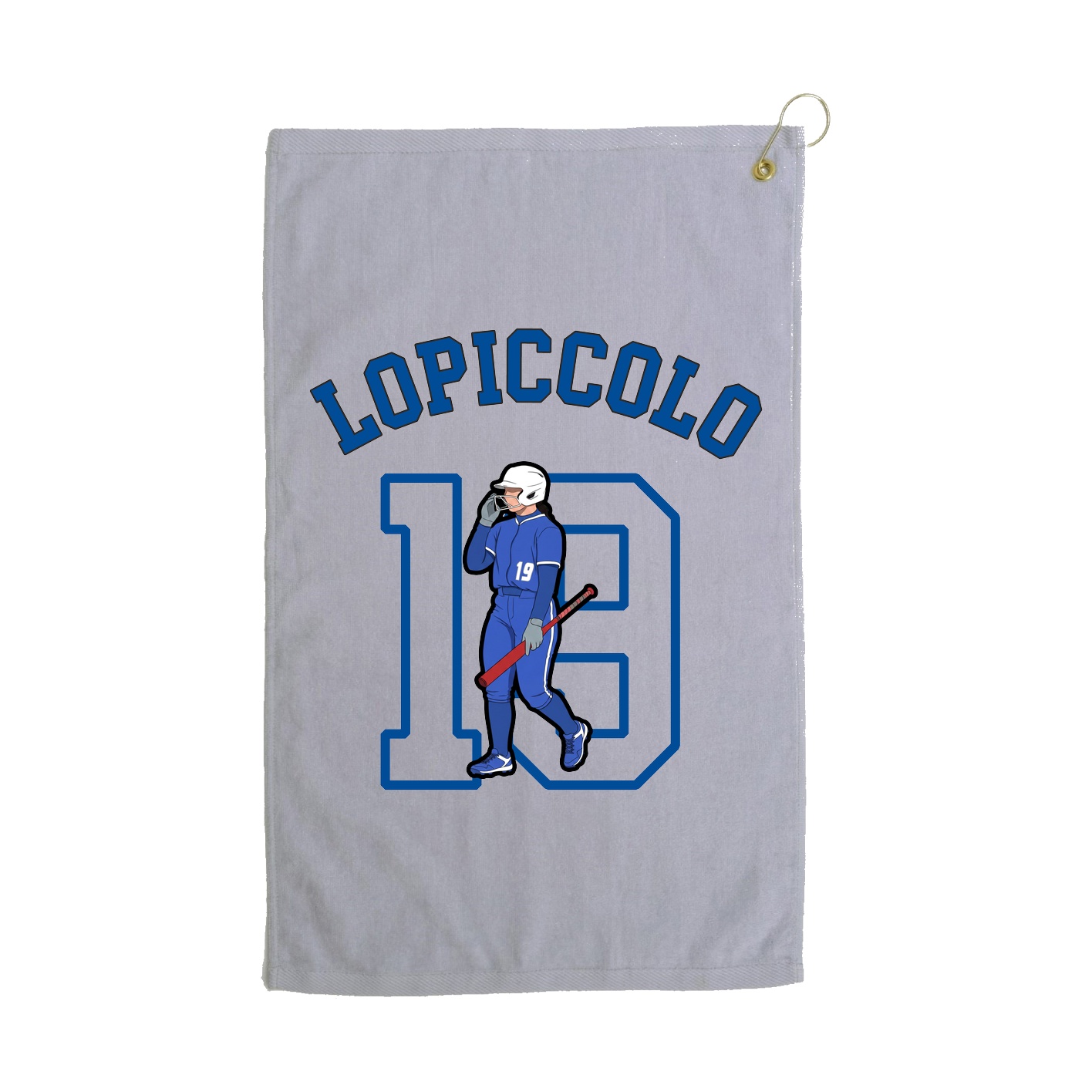 Golf Towel — Shirsey Arch in Grey