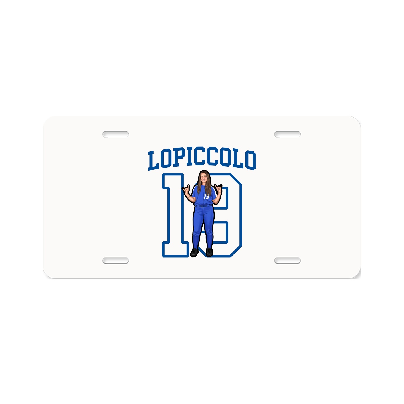 License Plate — Shirsey in Classic