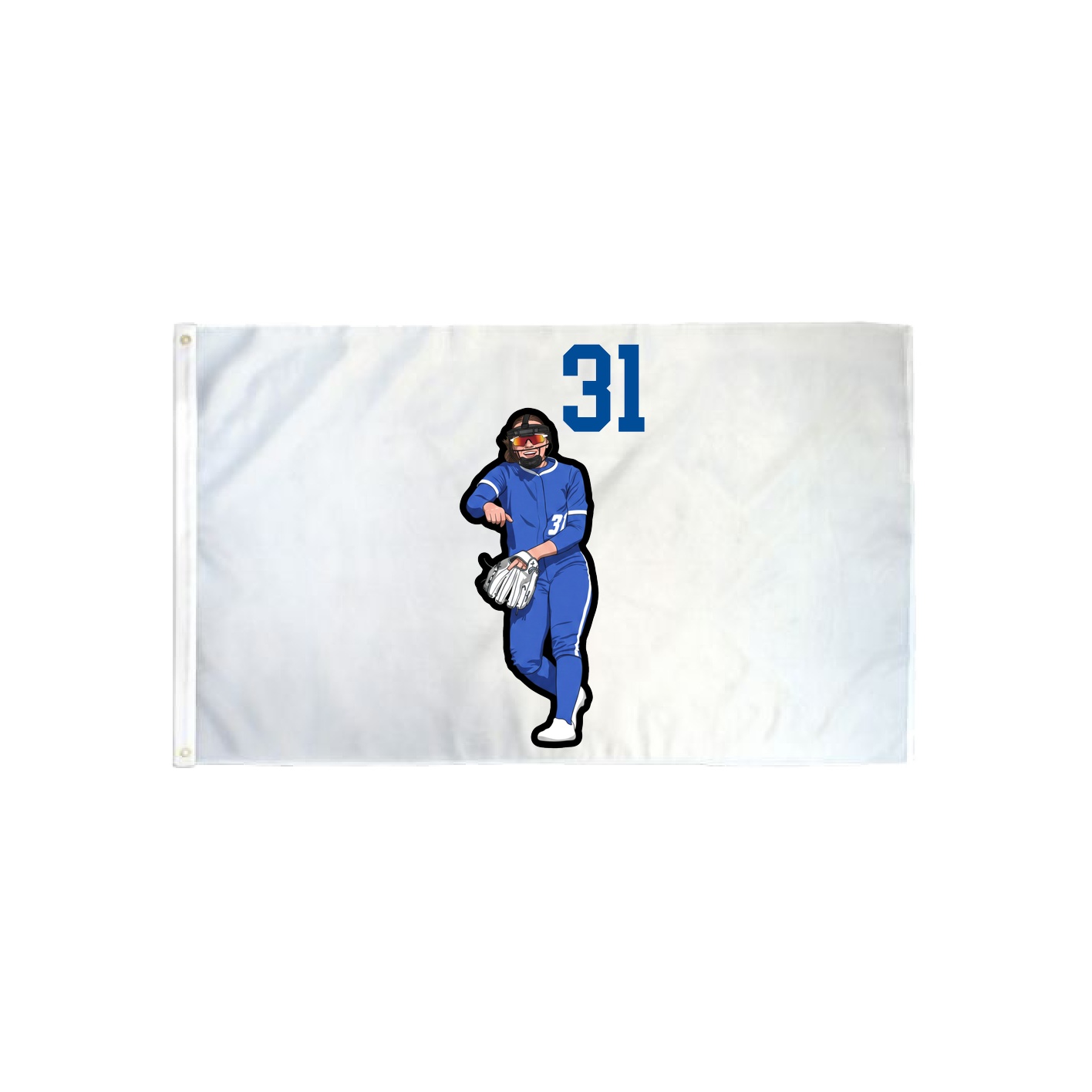 3x5 Flag — Number Top in Classic