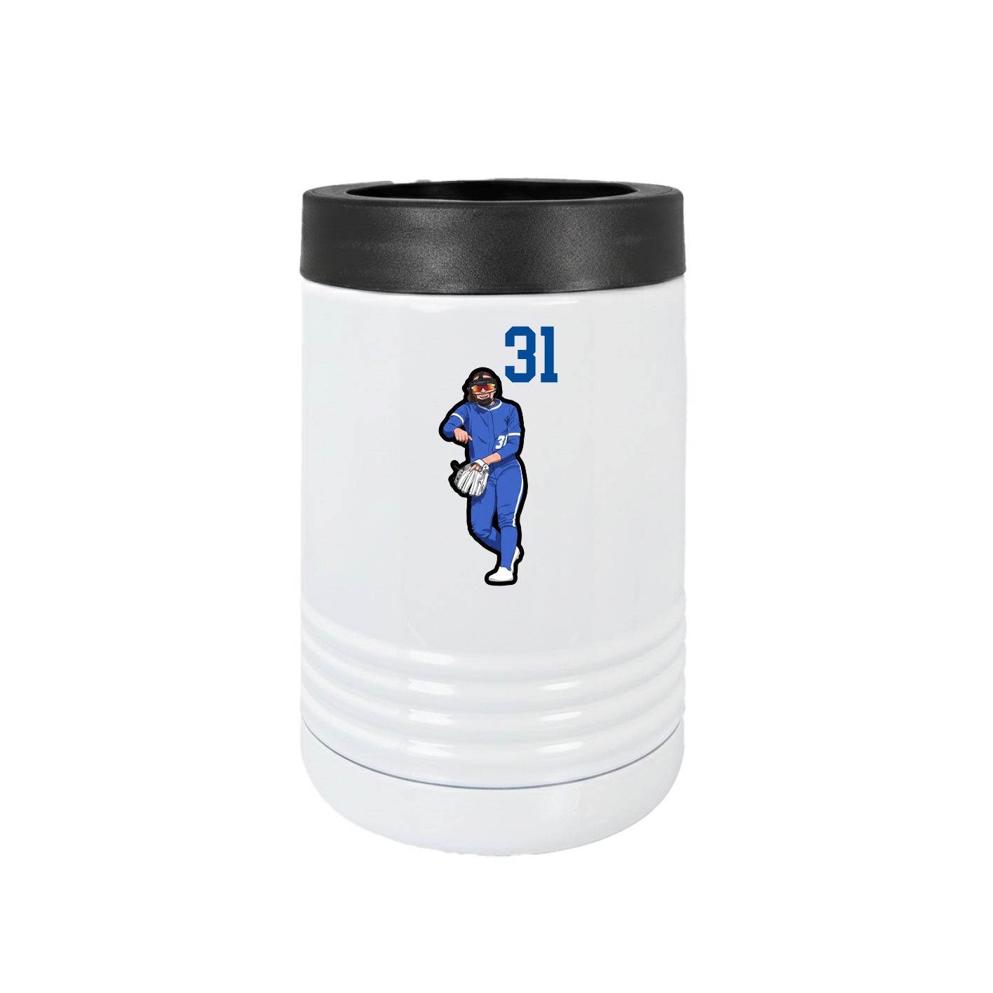 Beverage Holder — Number Top in White