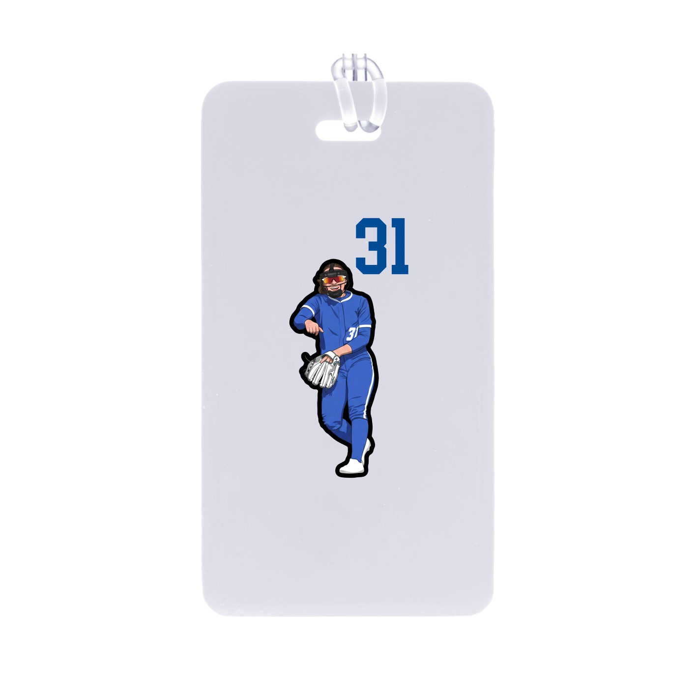 Bag Tag — Number Top in Classic