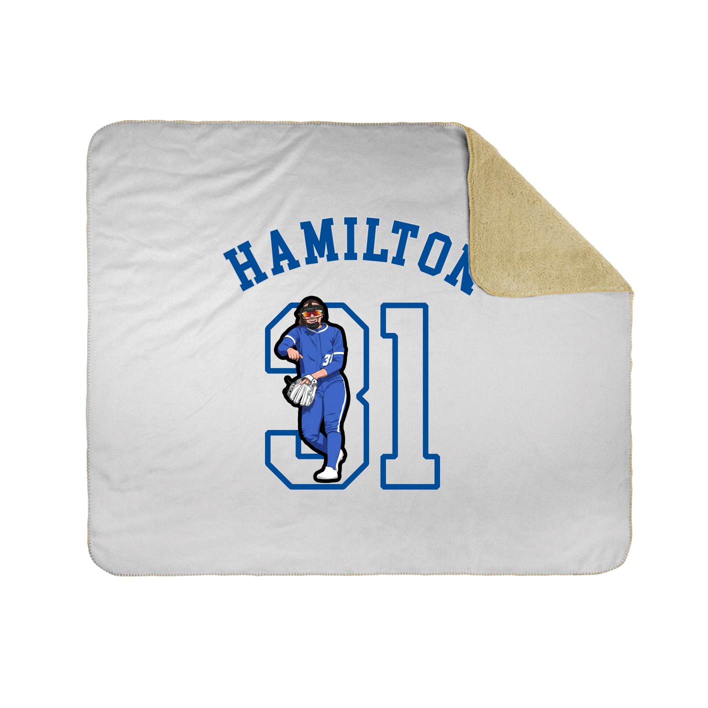 Throw Blanket — Shirsey Arch in White