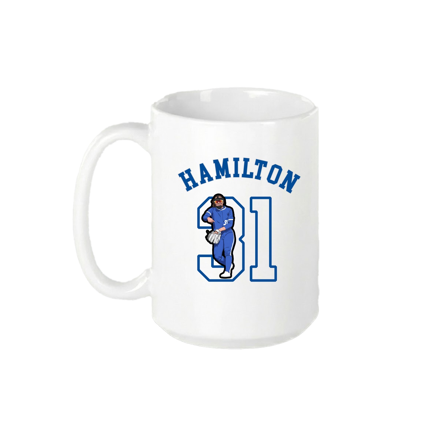 15oz Coffee Mug — Shirsey Arch in White