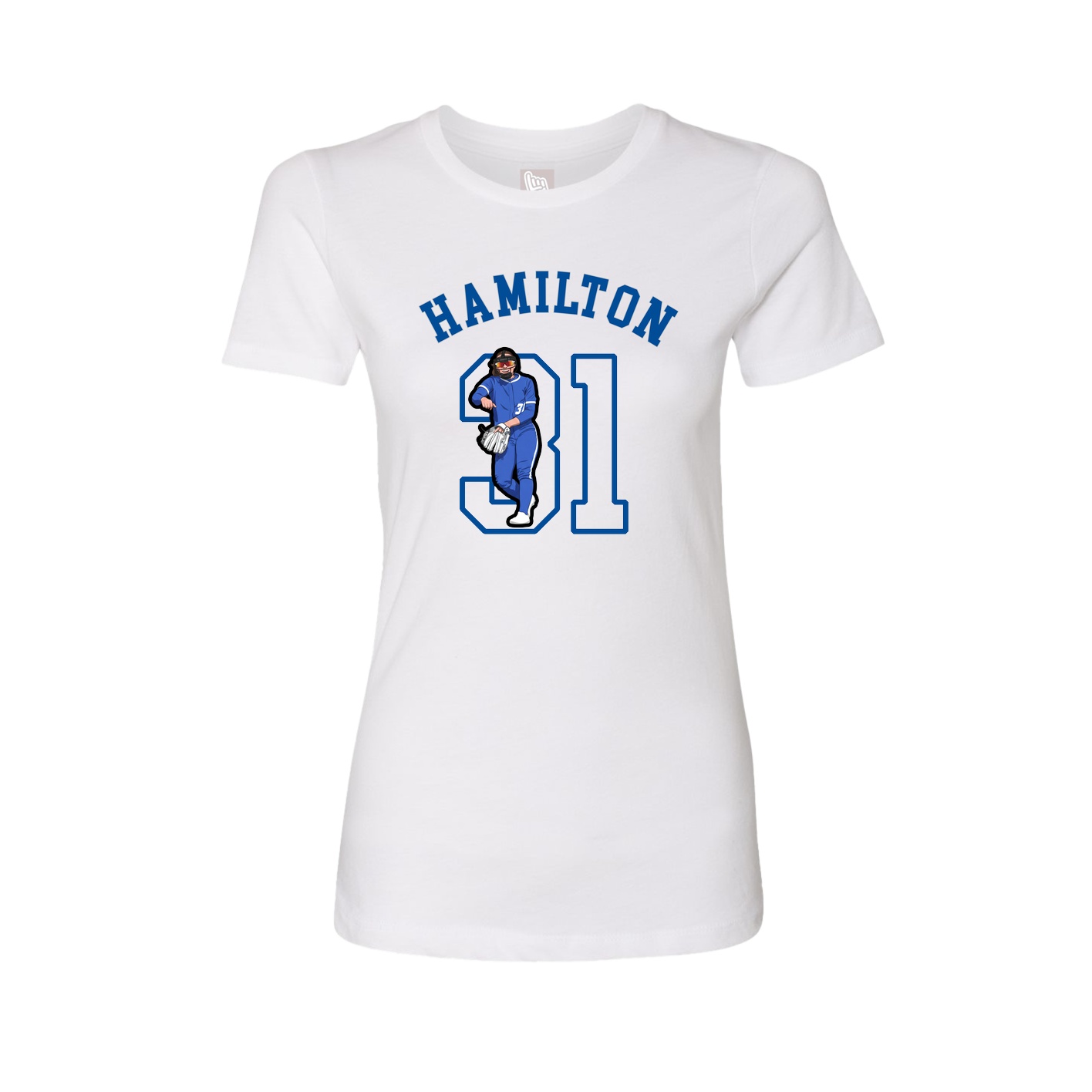 Womens Tee — Shirsey Arch in White
