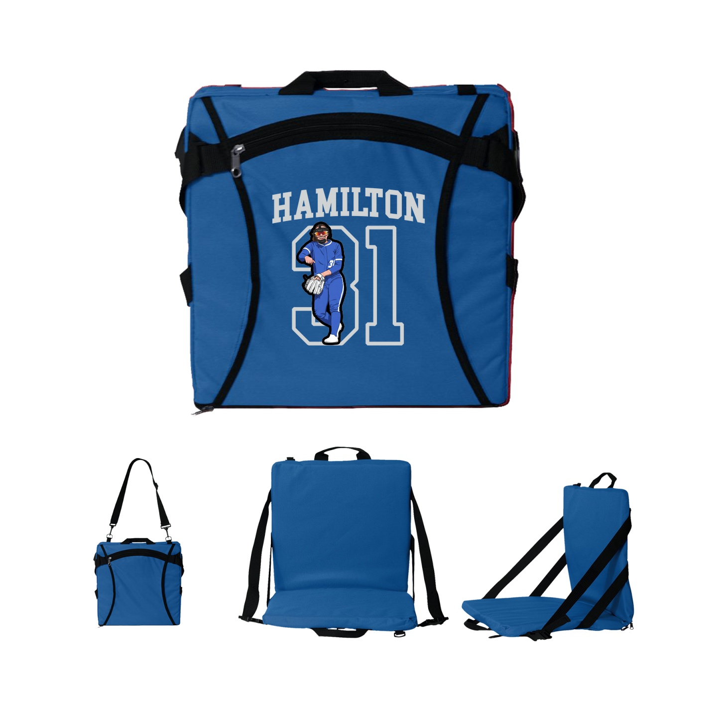 Folding Stadium Seat — Shirsey in Royal