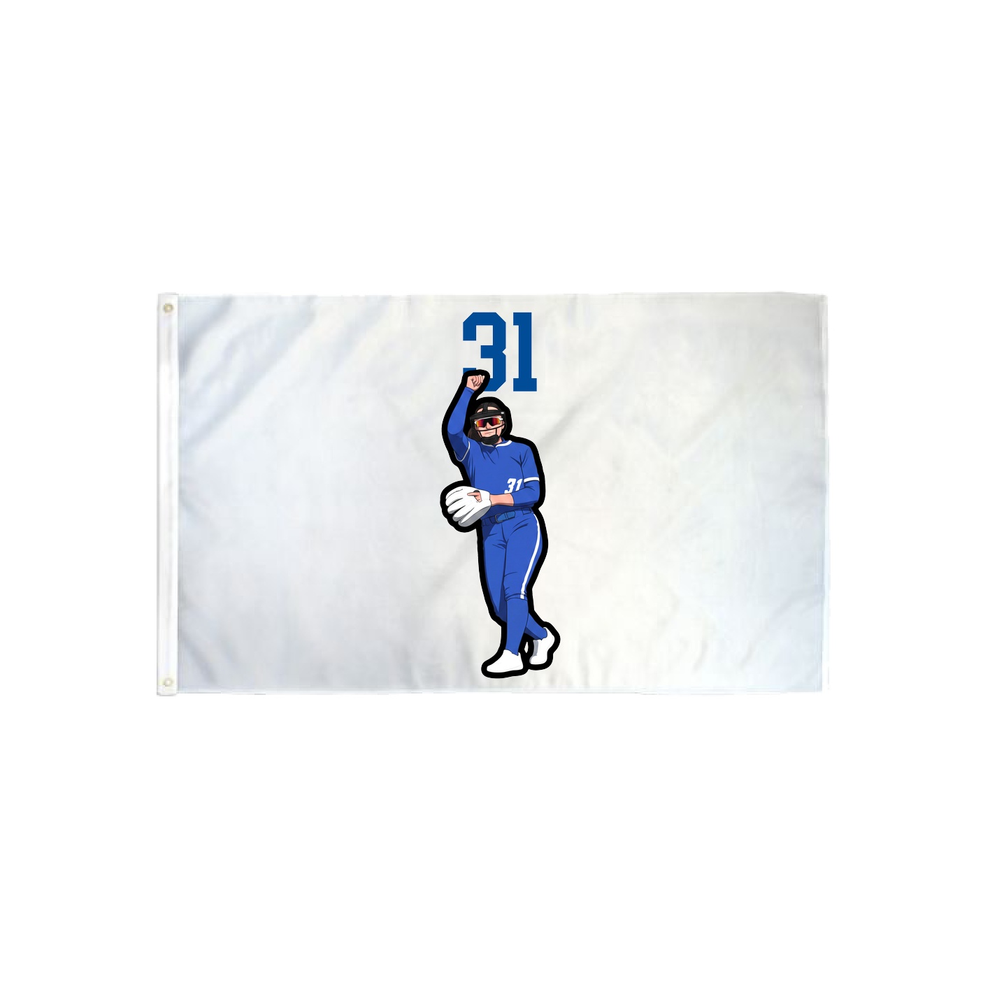 3x5 Flag — Number Top in Classic