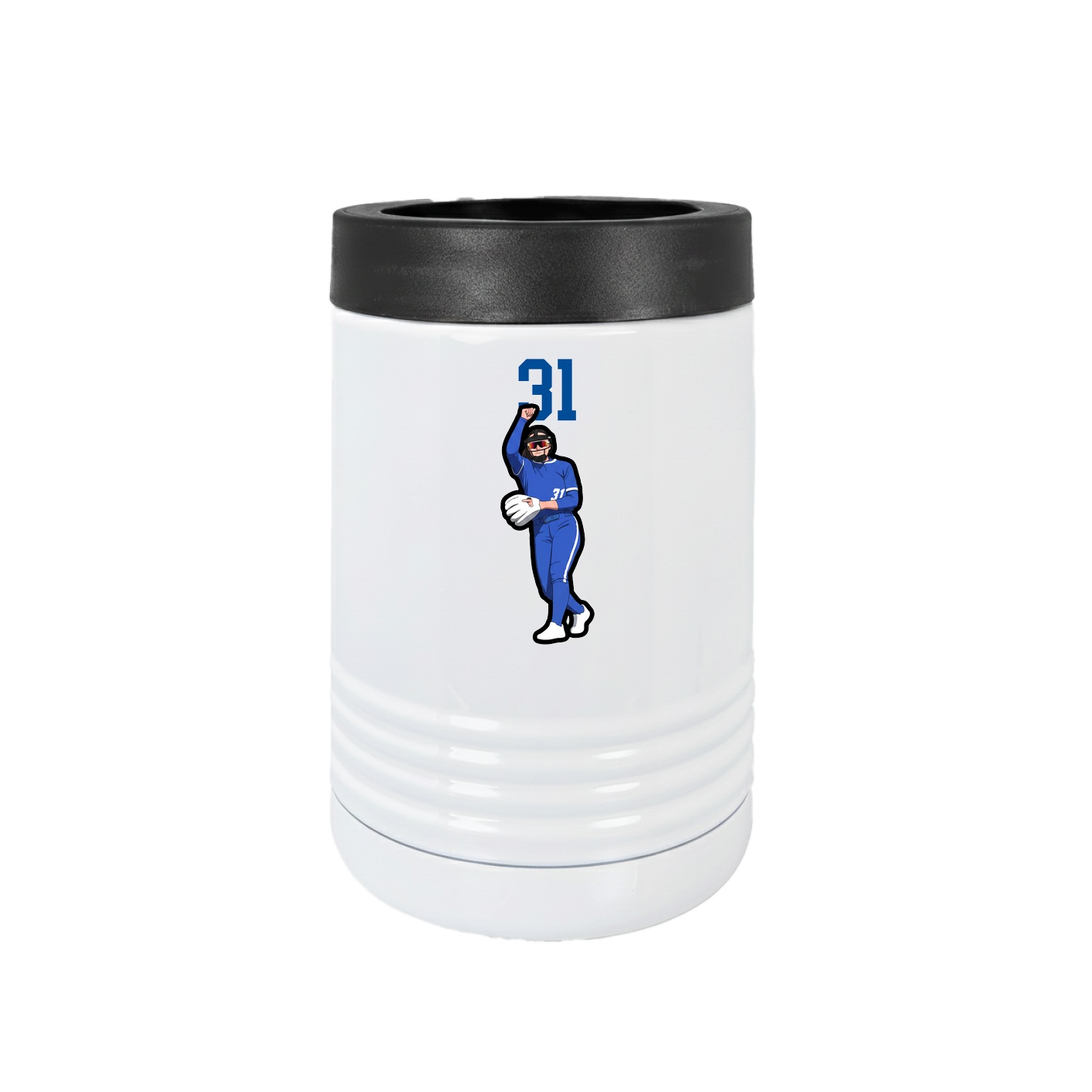 Beverage Holder — Number Top in White