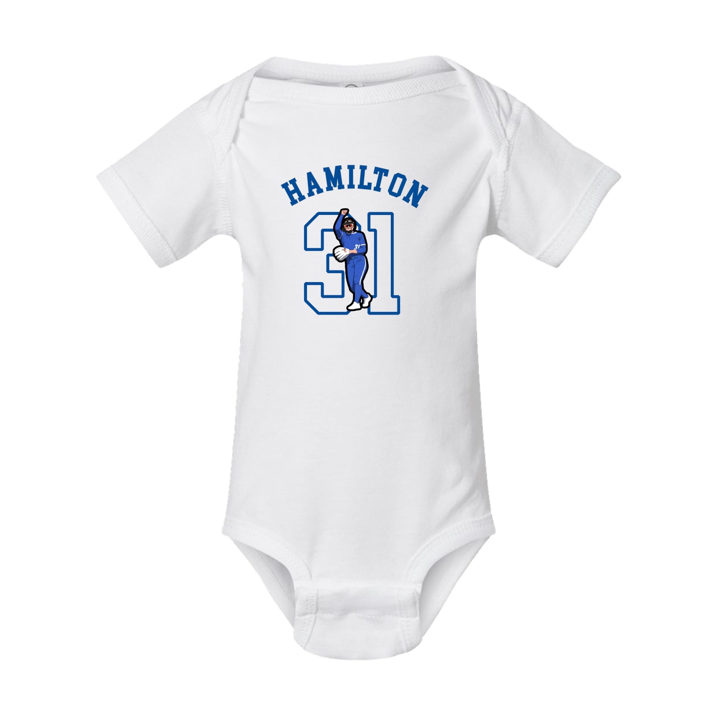 Baby Onesie — Shirsey Arch in White