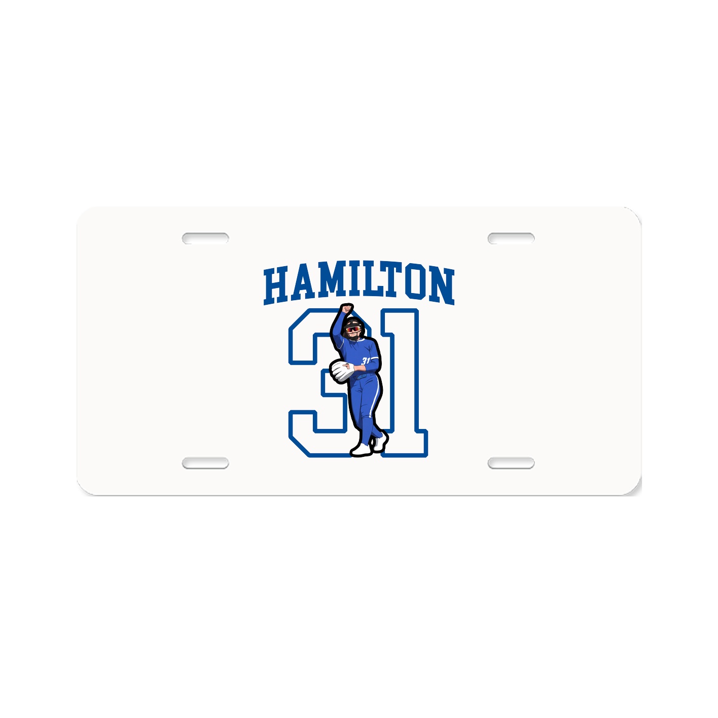 Aluminum License Plate