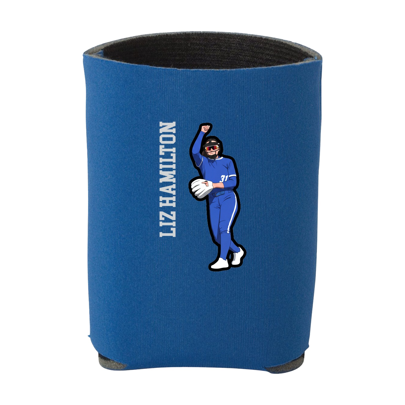Can Holder — Name Vertical in Royal