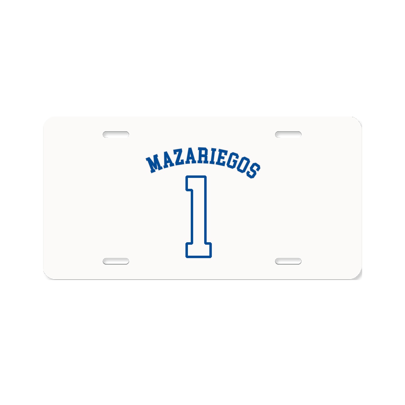 License Plate — Shirsey Arch in Classic