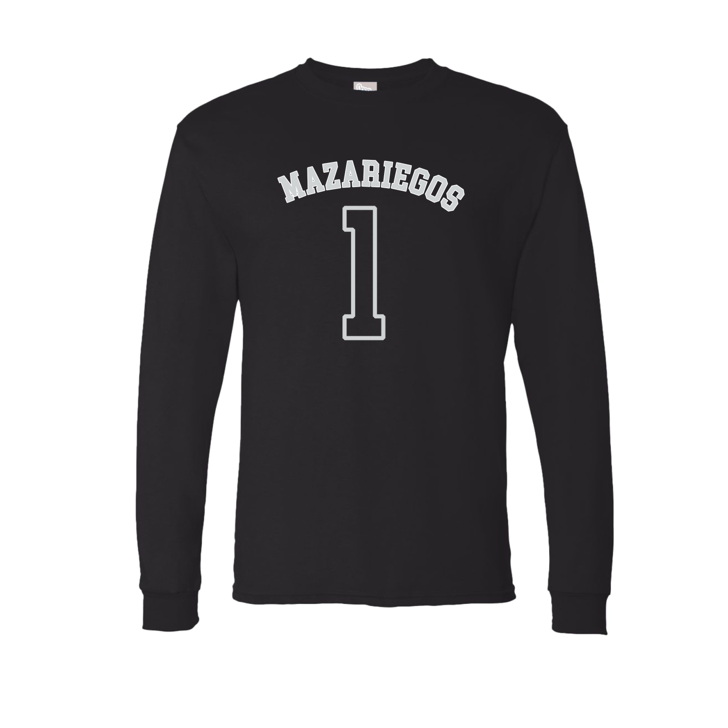 Long Sleeve Tee — Shirsey Arch in Black