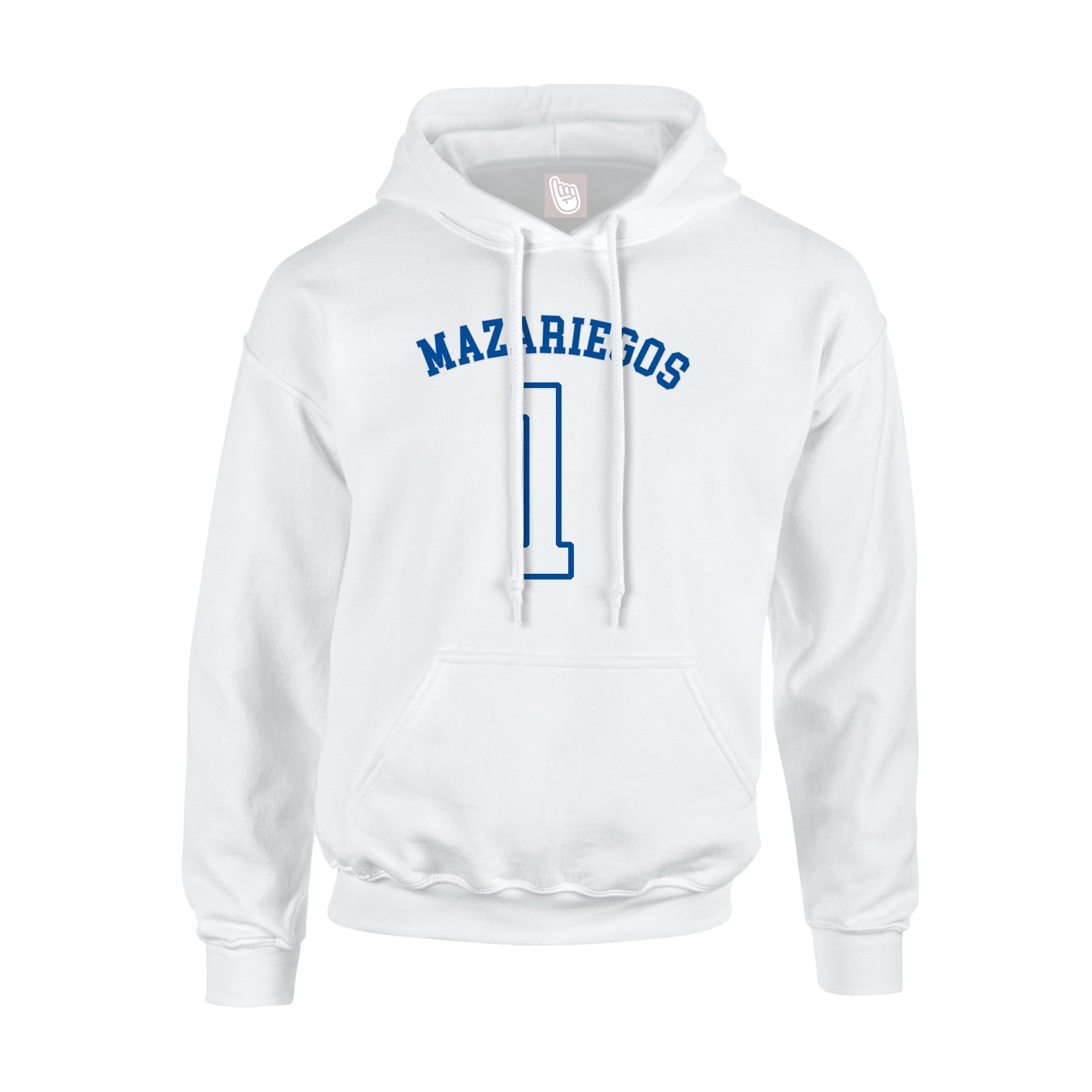 Hoodie — Shirsey Arch in White